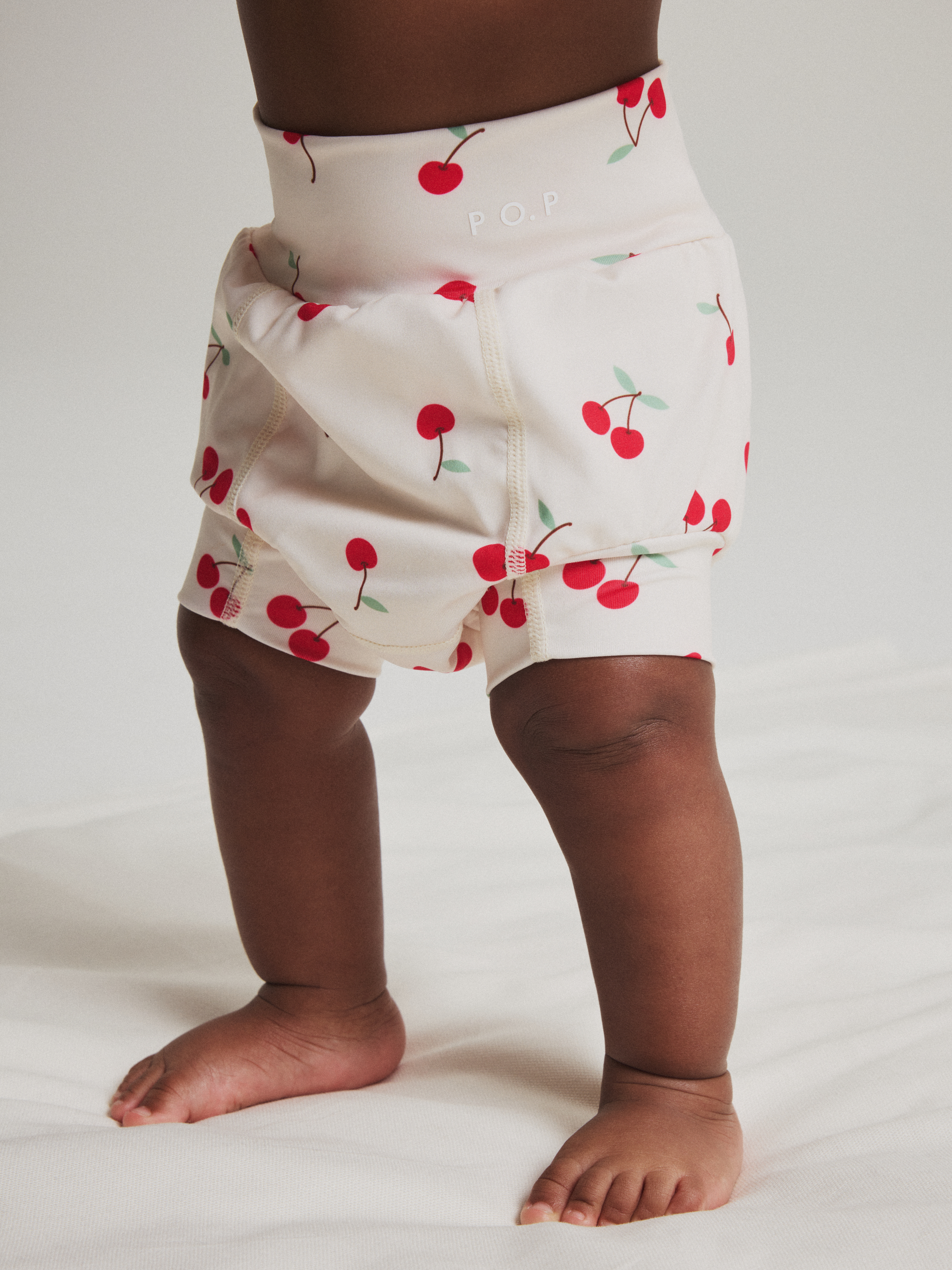 Badblöja körsbär | barnklader - badklader-uv-klader - badbyxor | BabyMode
