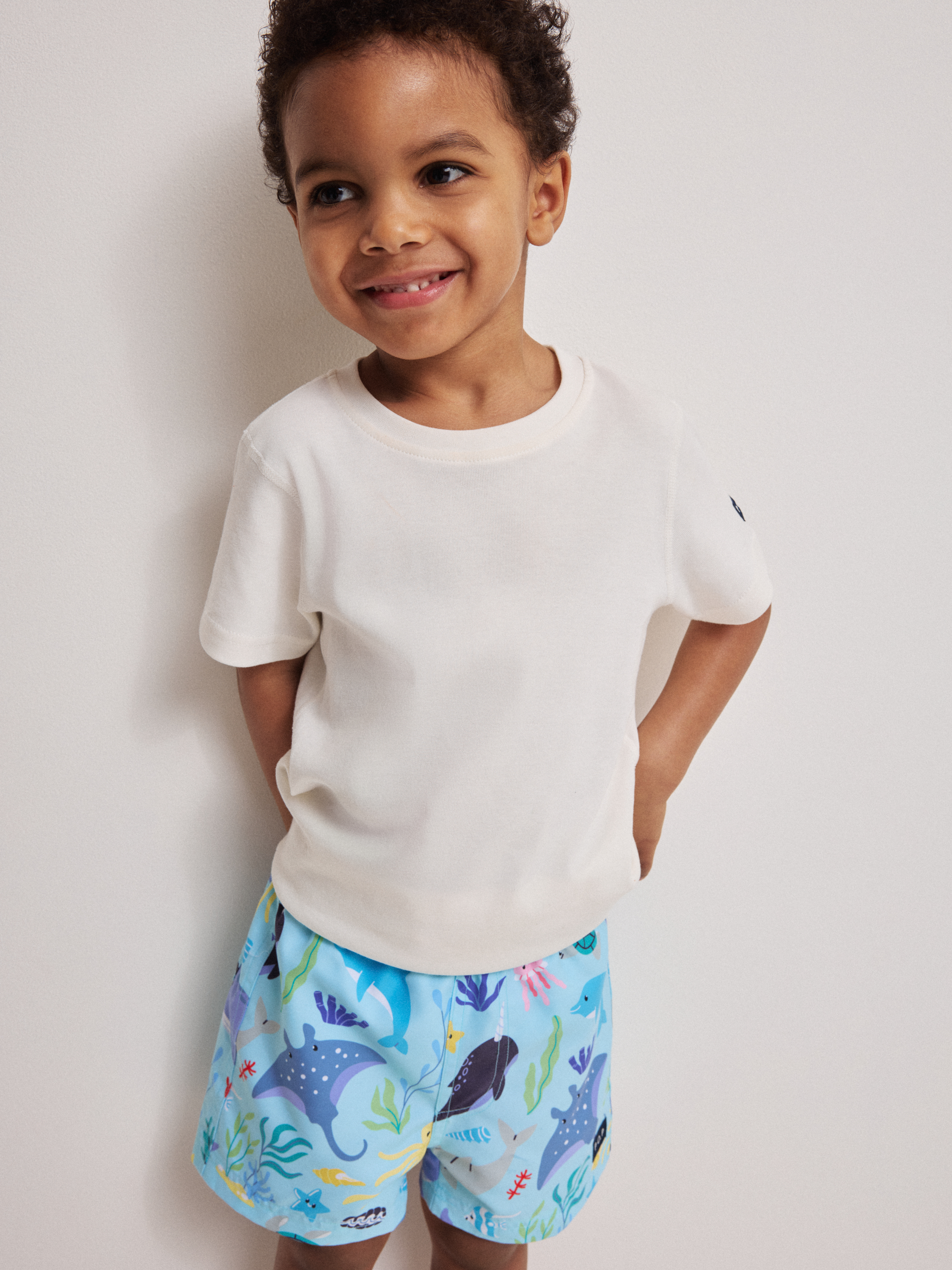 Badshorts | barnklader - badklader-uv-klader - badbyxor | BabyMode