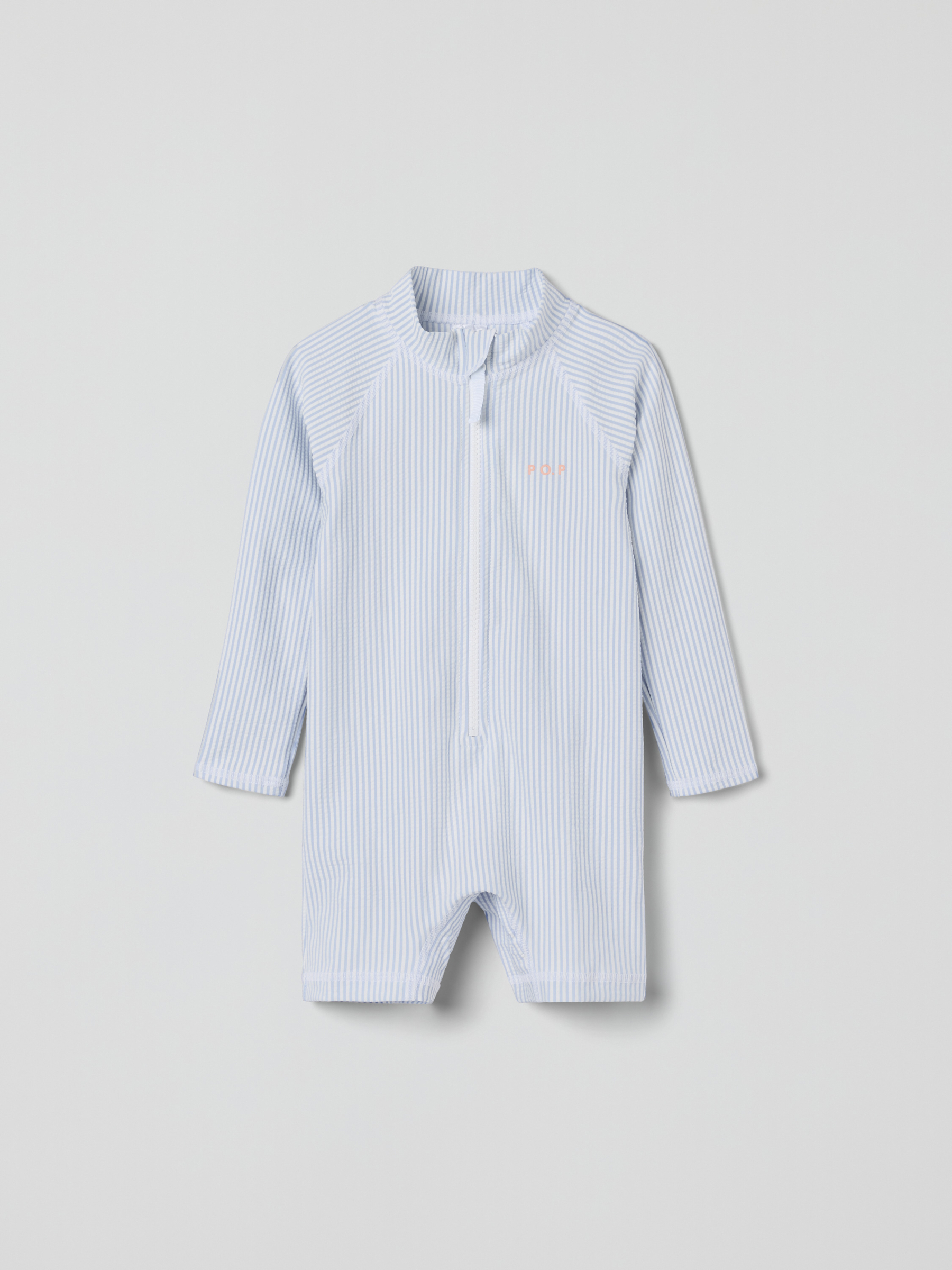 Långärmad UV-dräkt randig | barnklader - badklader-uv-klader - uv-klader | BabyMode