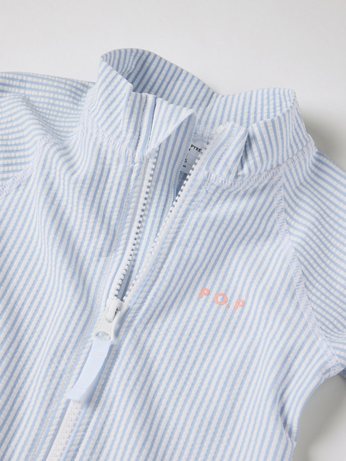 Långärmad UV-dräkt randig Långärmad UV-dräkt randig