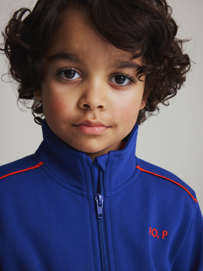 Sweatshirt dragkedja