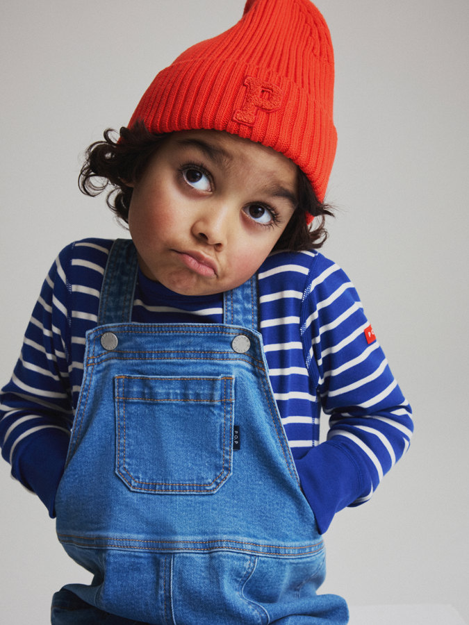 Långärmad t-shirt randig