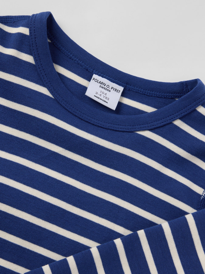 Långärmad t-shirt randig