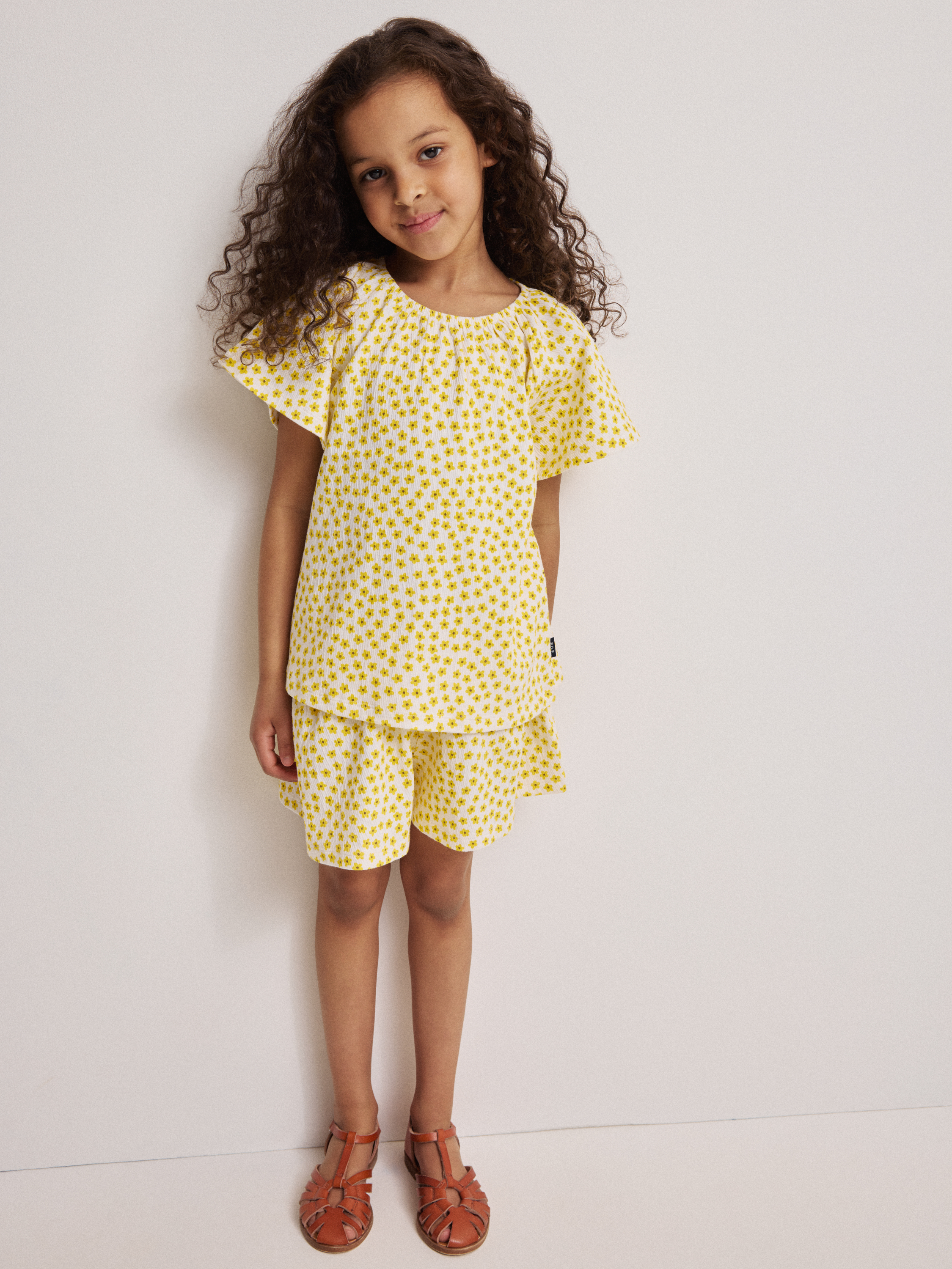 Topp blommig | barnklader - klader - overdelar - skjortor-blusar | BabyMode