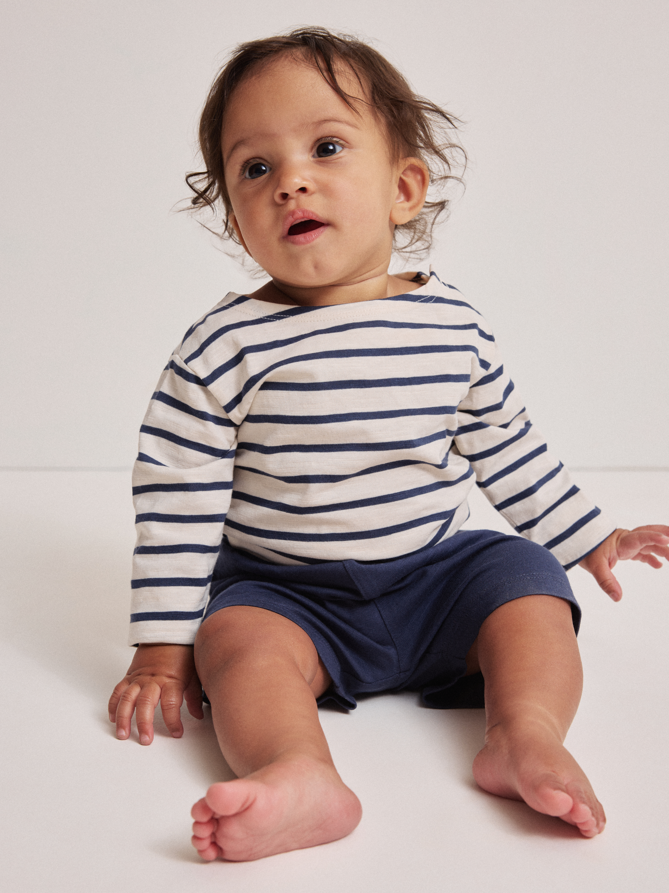 Set med body och shorts | barnklader - klader - underdelar - shorts | BabyMode