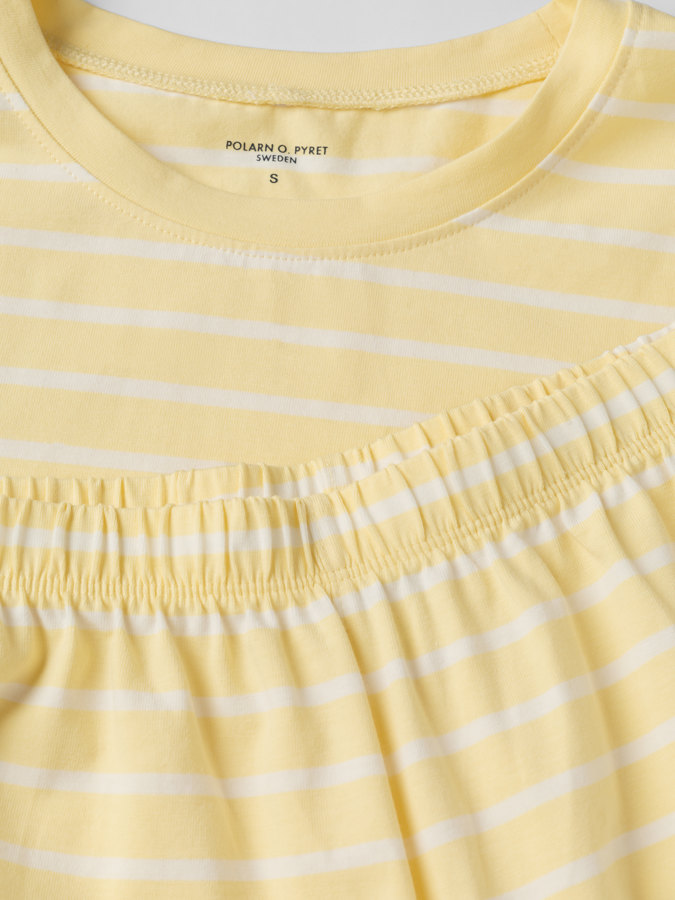 Kortärmad pyjamas randig vuxen Kortärmad pyjamas randig vuxen