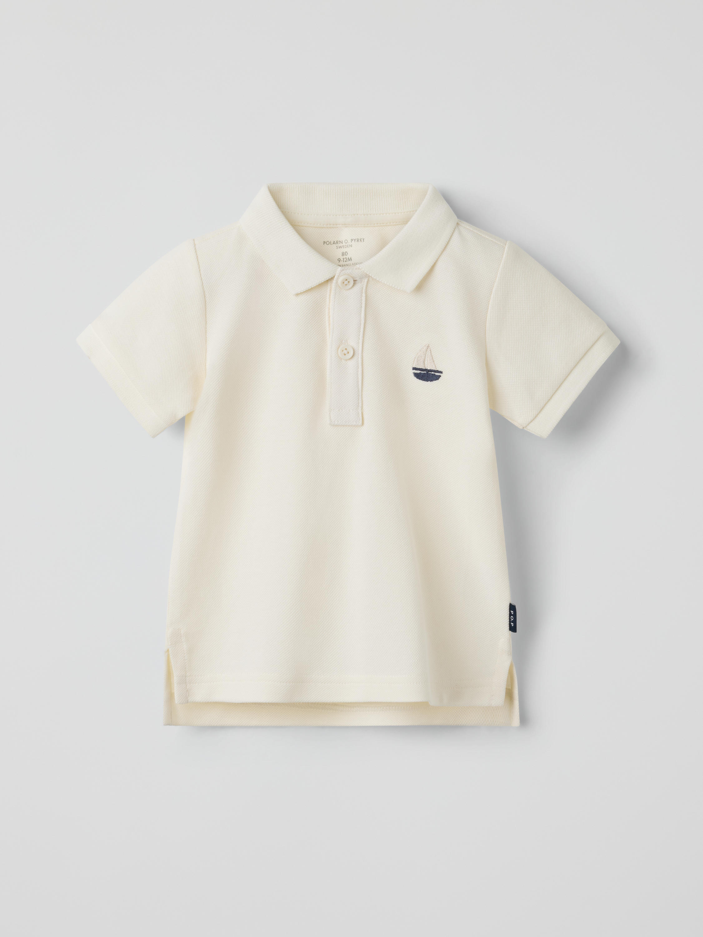 Pikétröja segelbåt | barnklader - klader - overdelar - t-shirts-linnen | BabyMode