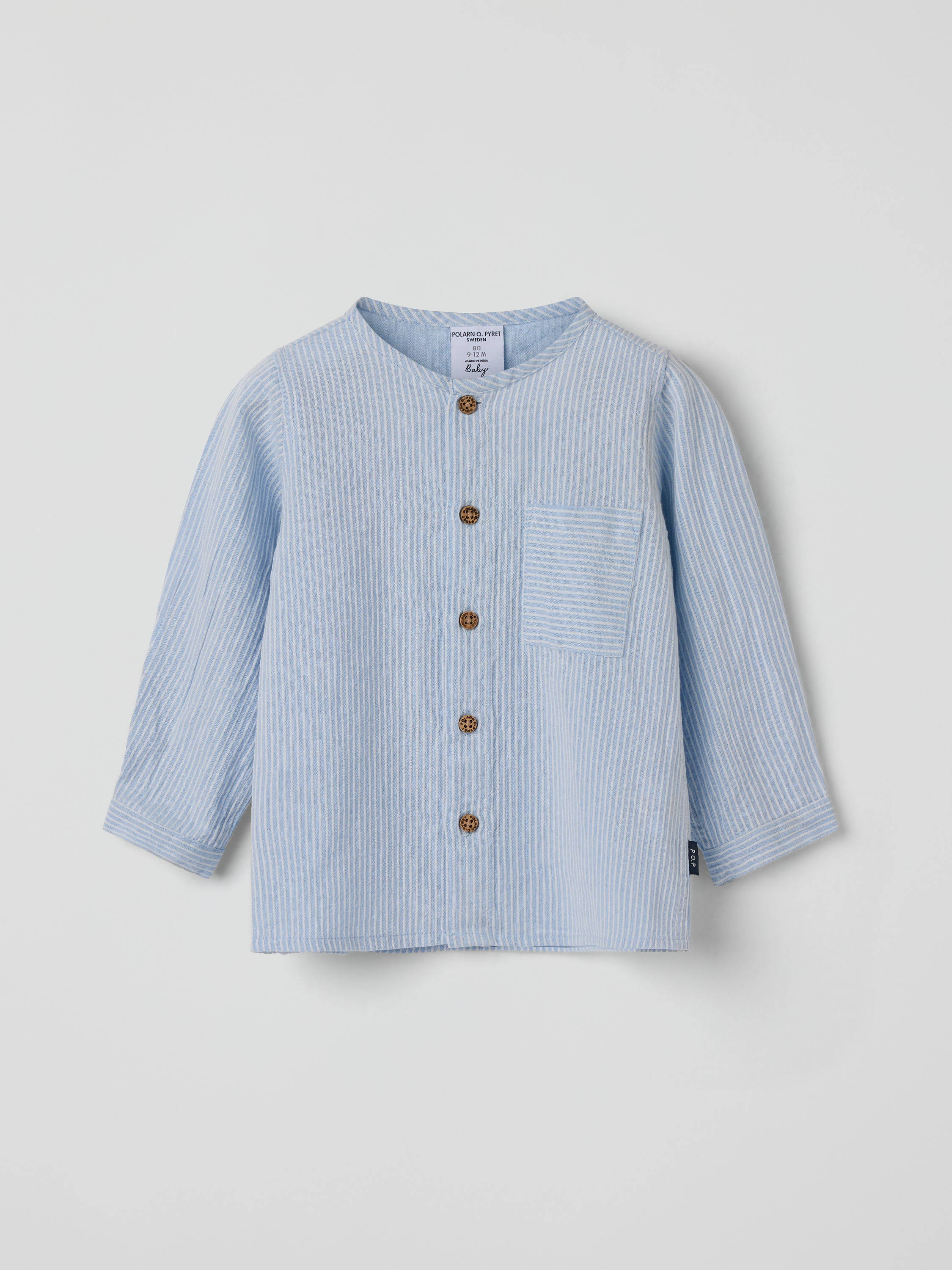 Skjorta randig | barnklader - klader - overdelar - skjortor-blusar | BabyMode
