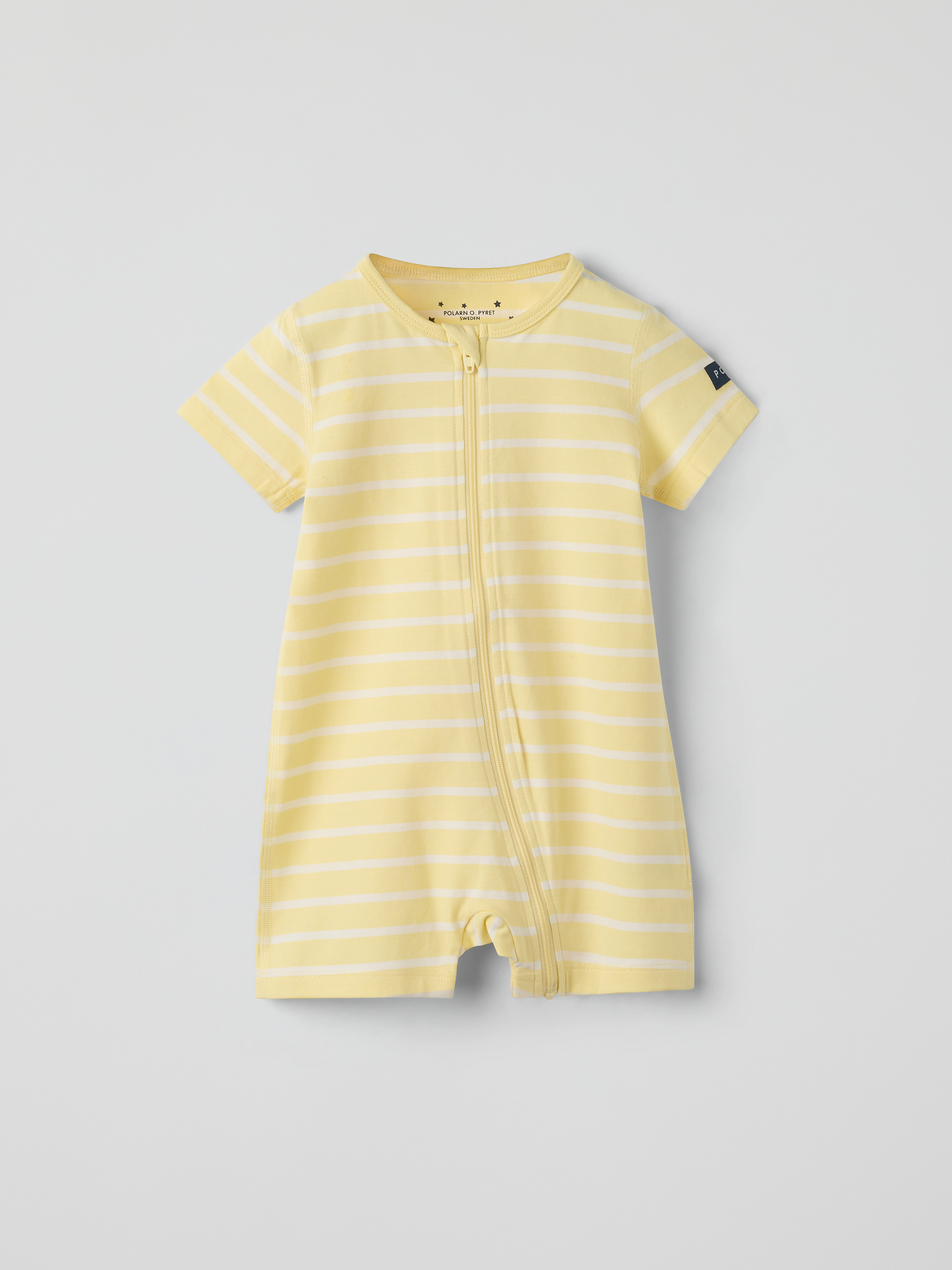 Kortärmad pyjamasoverall randig | barnklader - pyjamas-nattlinnen - pyjamas | BabyMode