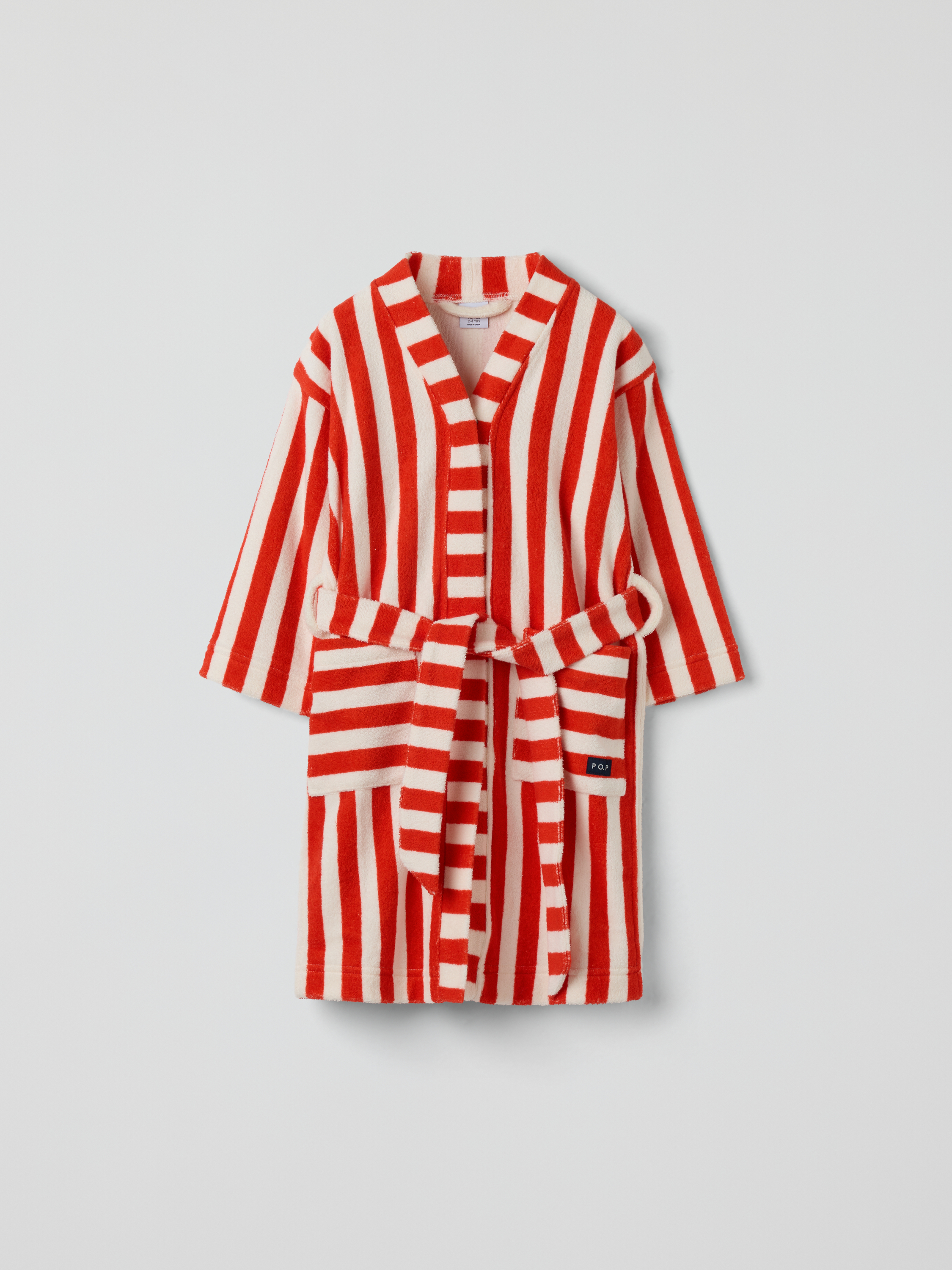 Morgonrock randig | barnklader - pyjamas-nattlinnen - morgonrockar | BabyMode