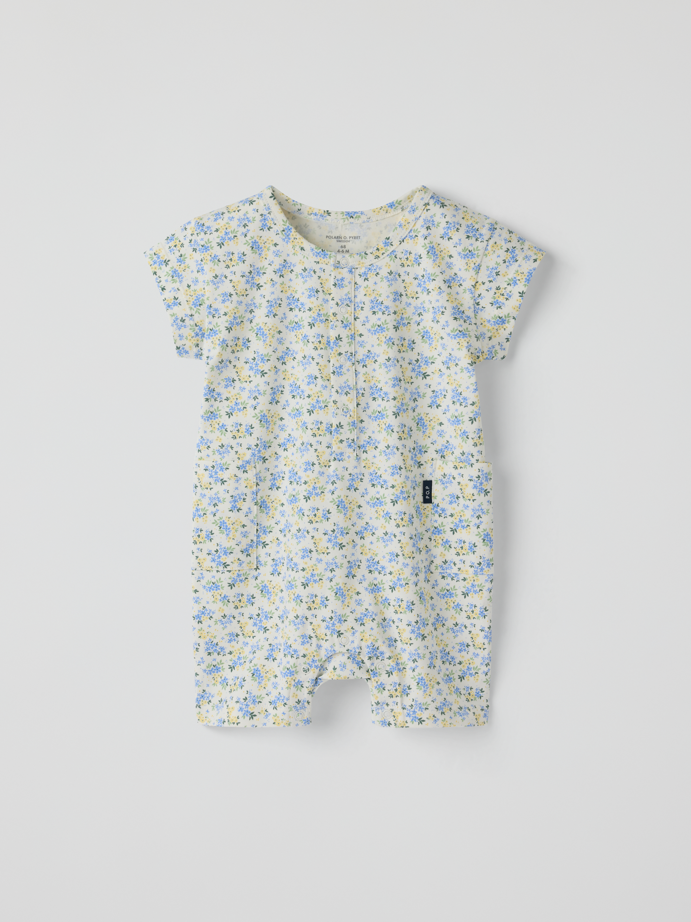 Jumpsuit blommig | barnklader - klader - jumpsuits | BabyMode