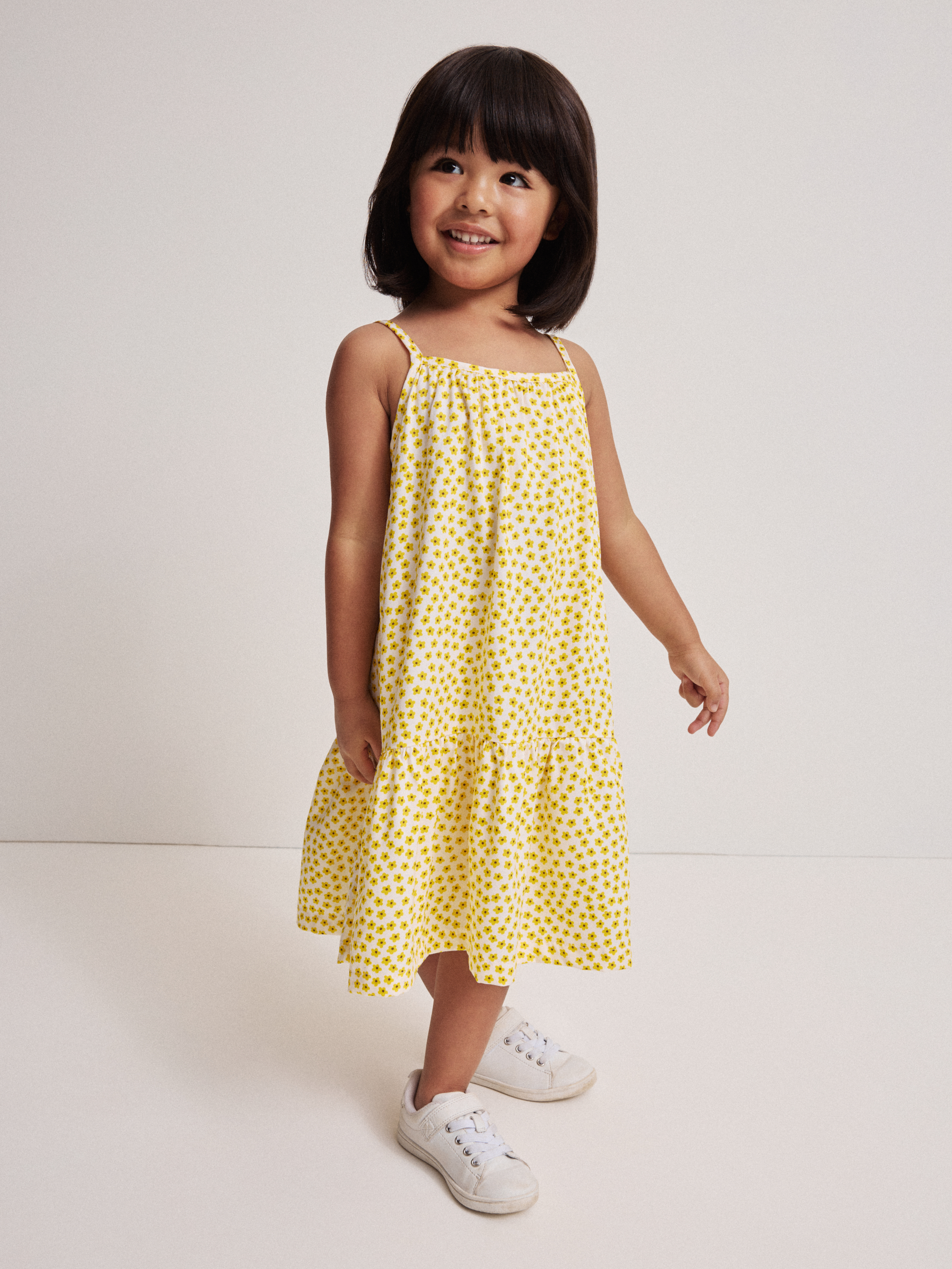 Klänning blommig | barnklader - klader - klanningar | BabyMode