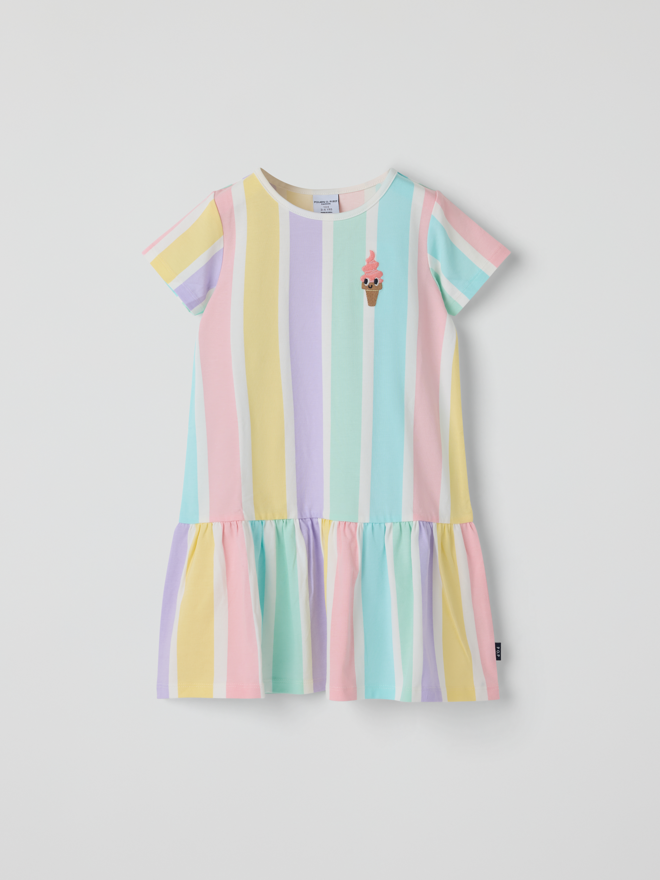 Klänning randig | barnklader - klader - klanningar | BabyMode