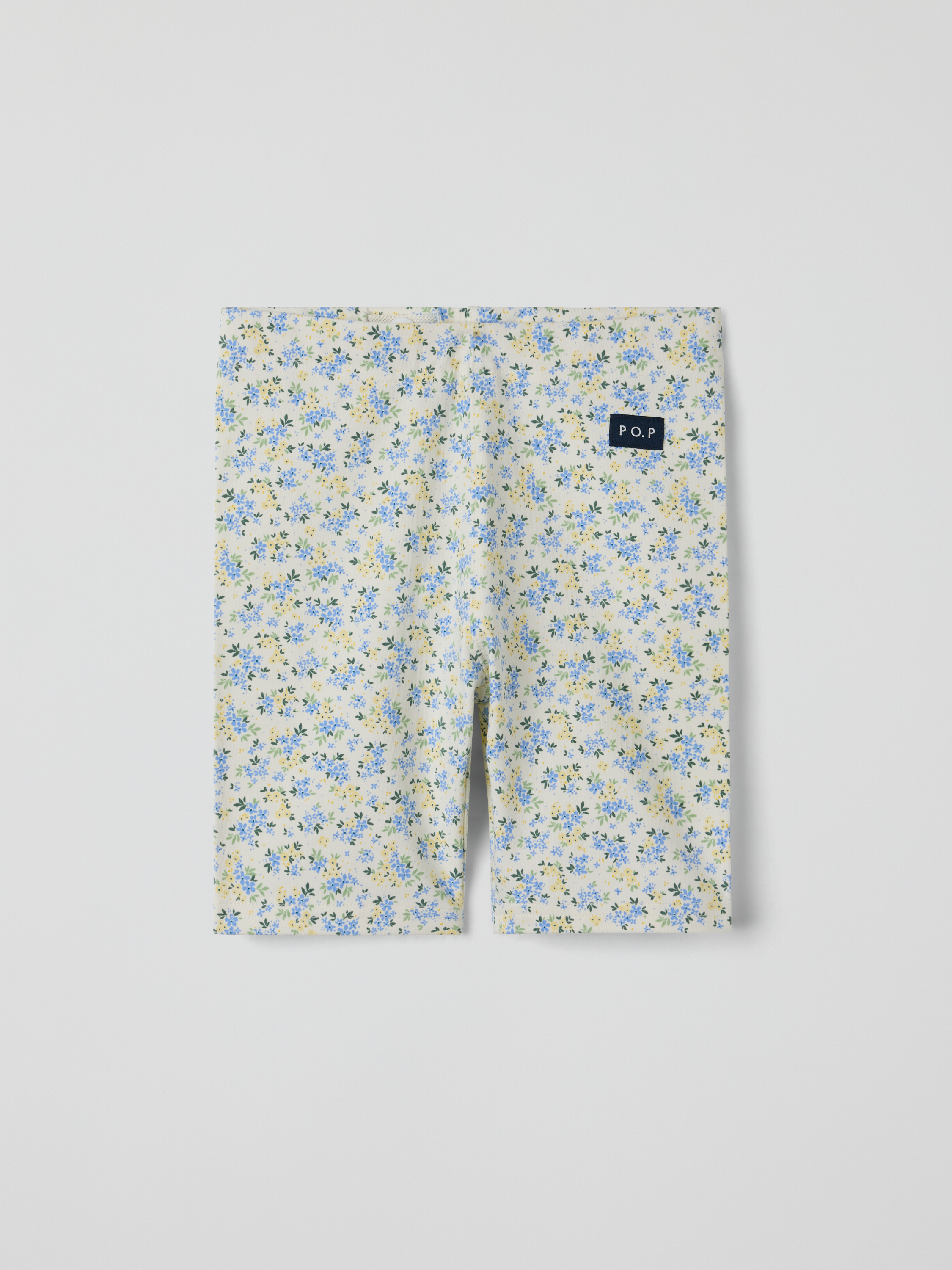 Cykelbyxa blommig | barnklader - klader - underdelar - leggings | BabyMode