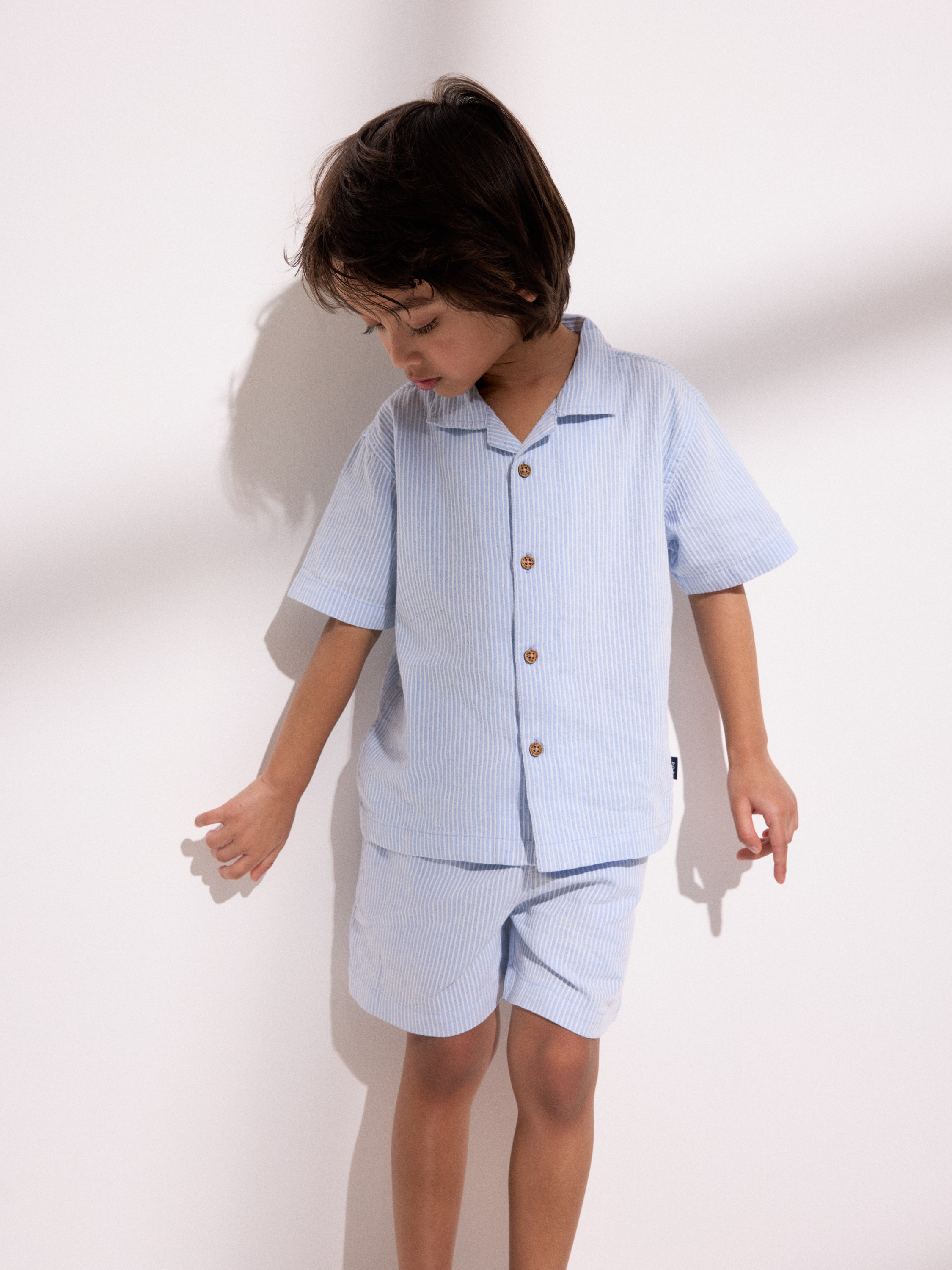 Skjorta randig | barnklader - klader - overdelar - skjortor-blusar | BabyMode