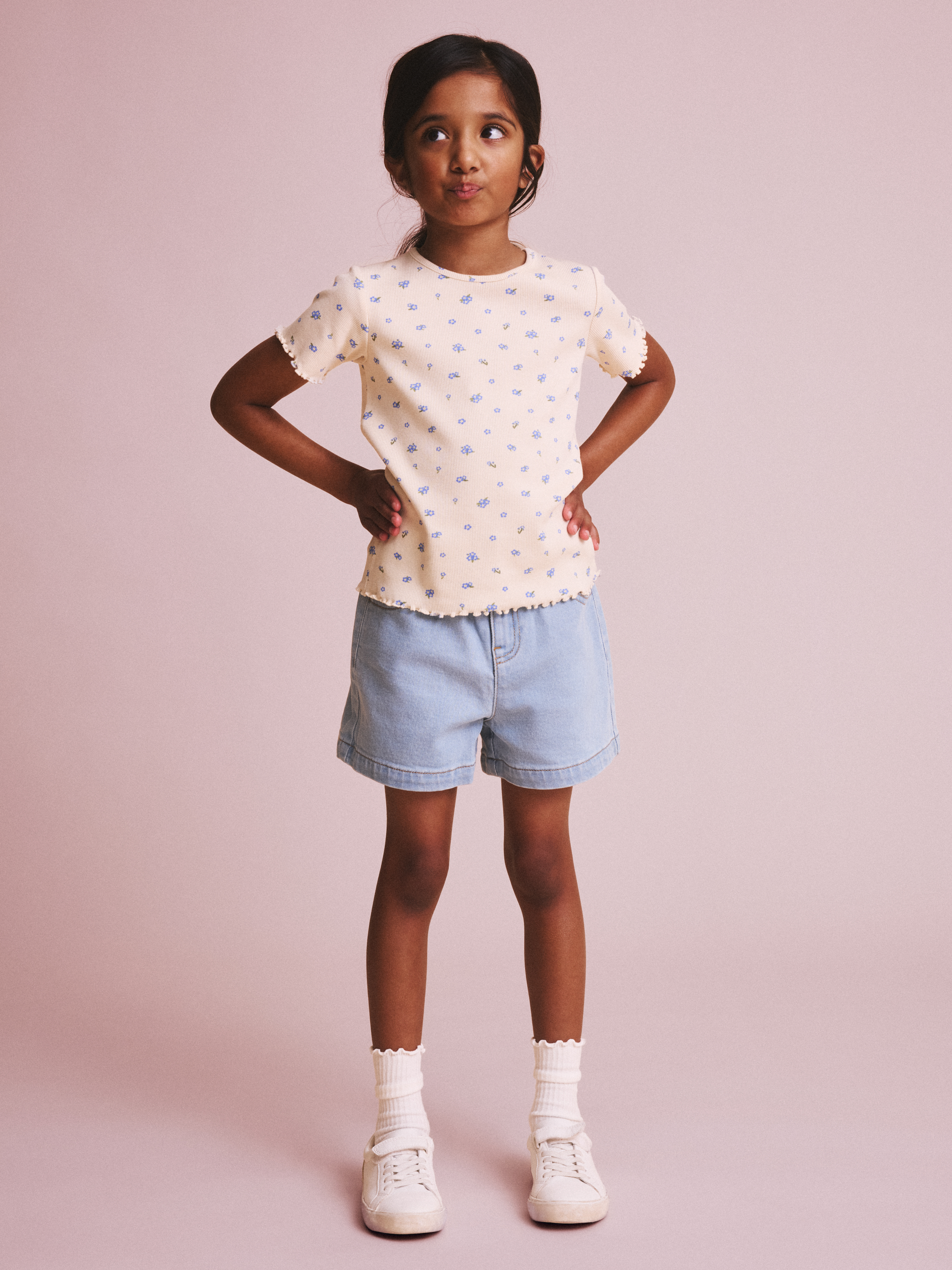 Jeansshorts | barnklader - klader - underdelar - byxor | BabyMode