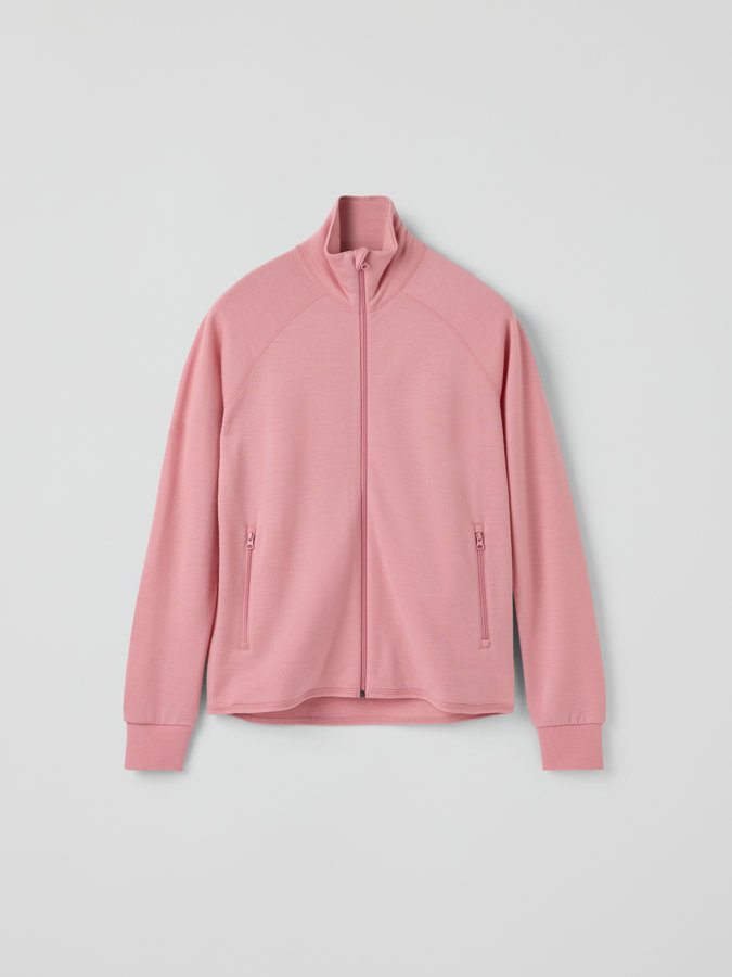 Jacka ullfrotté merino vuxen