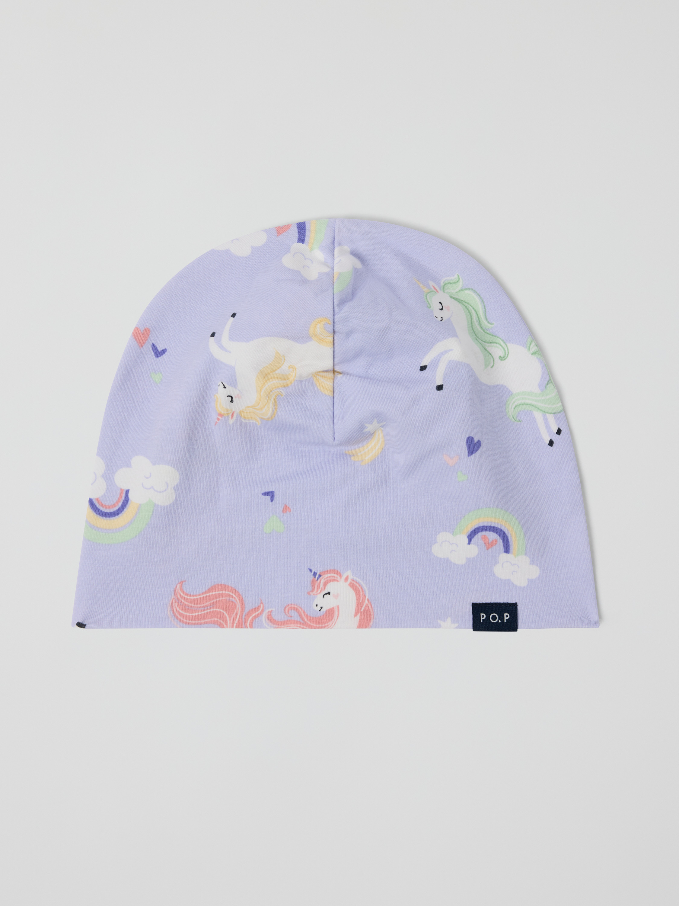 Trikåmössa enhörningar | barnklader - kollektioner - varvinter - accessoarer - mossor | BabyMode