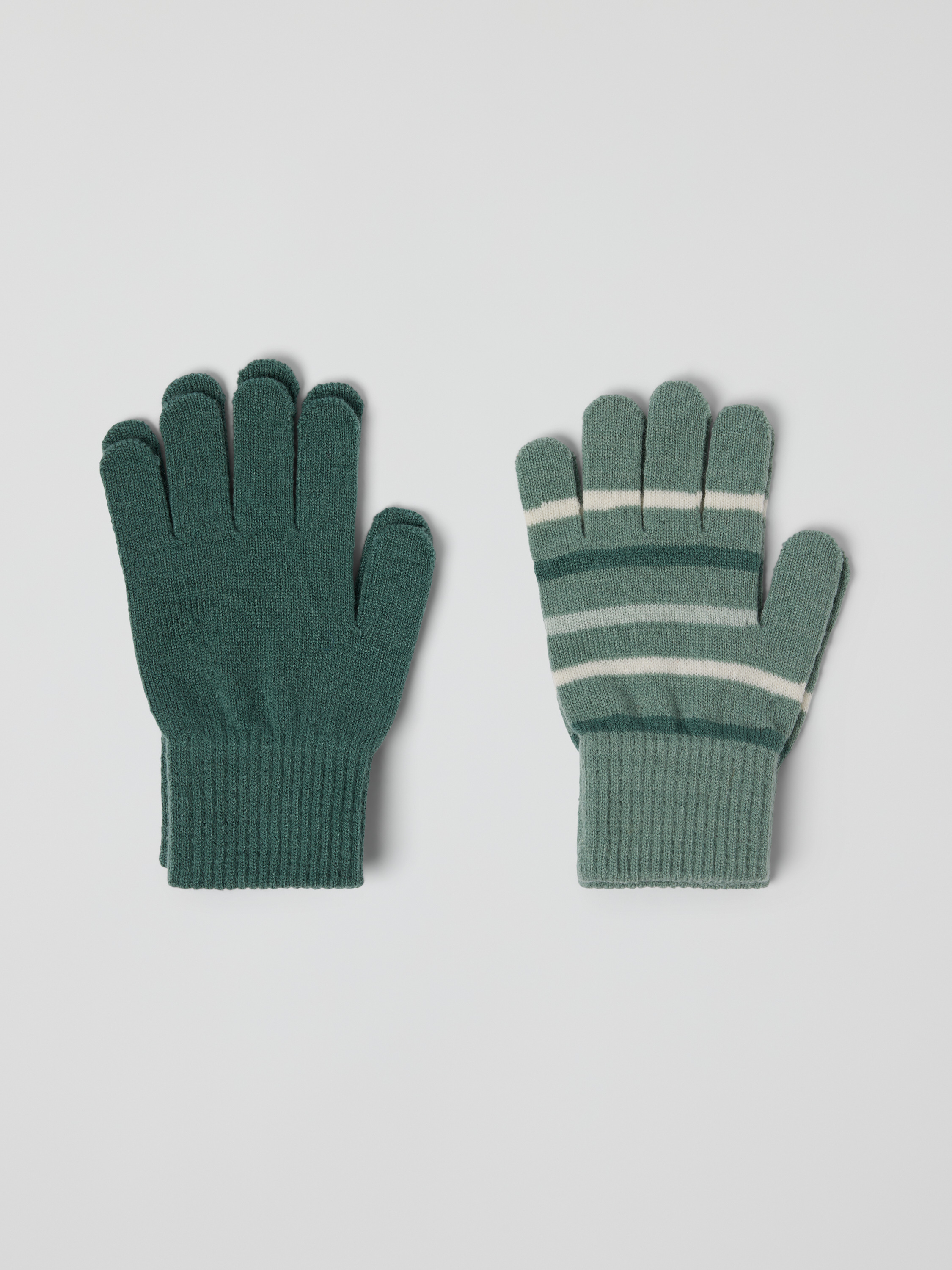 Stickade fingervantar 2-pack | barnklader - kollektioner - varvinter - accessoarer - vantar | BabyMode