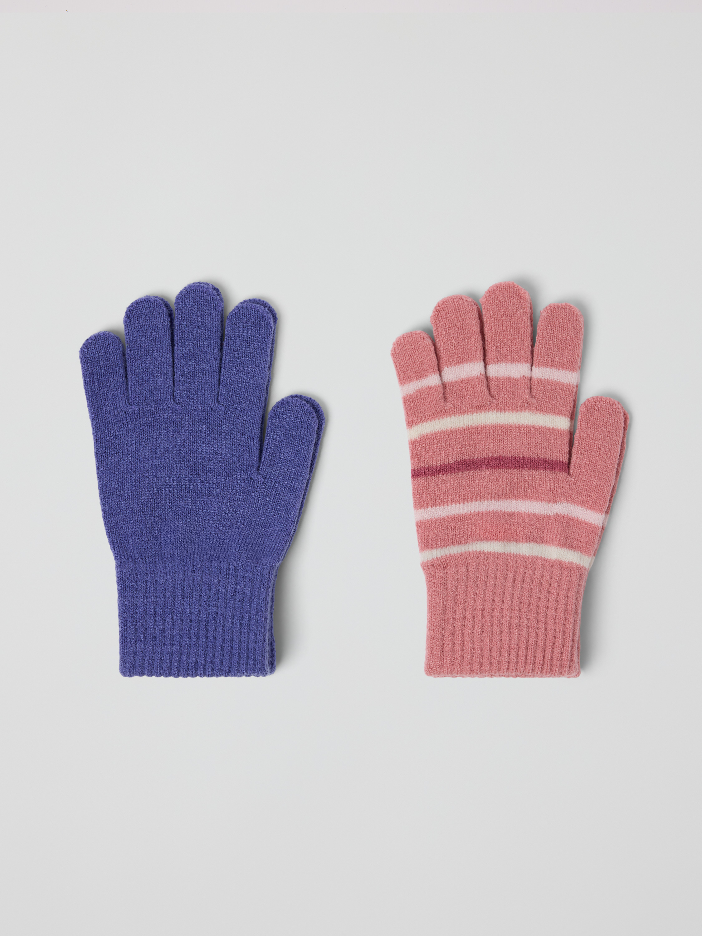 Stickade fingervantar 2-pack | barnklader - kollektioner - varvinter - accessoarer - vantar | BabyMode