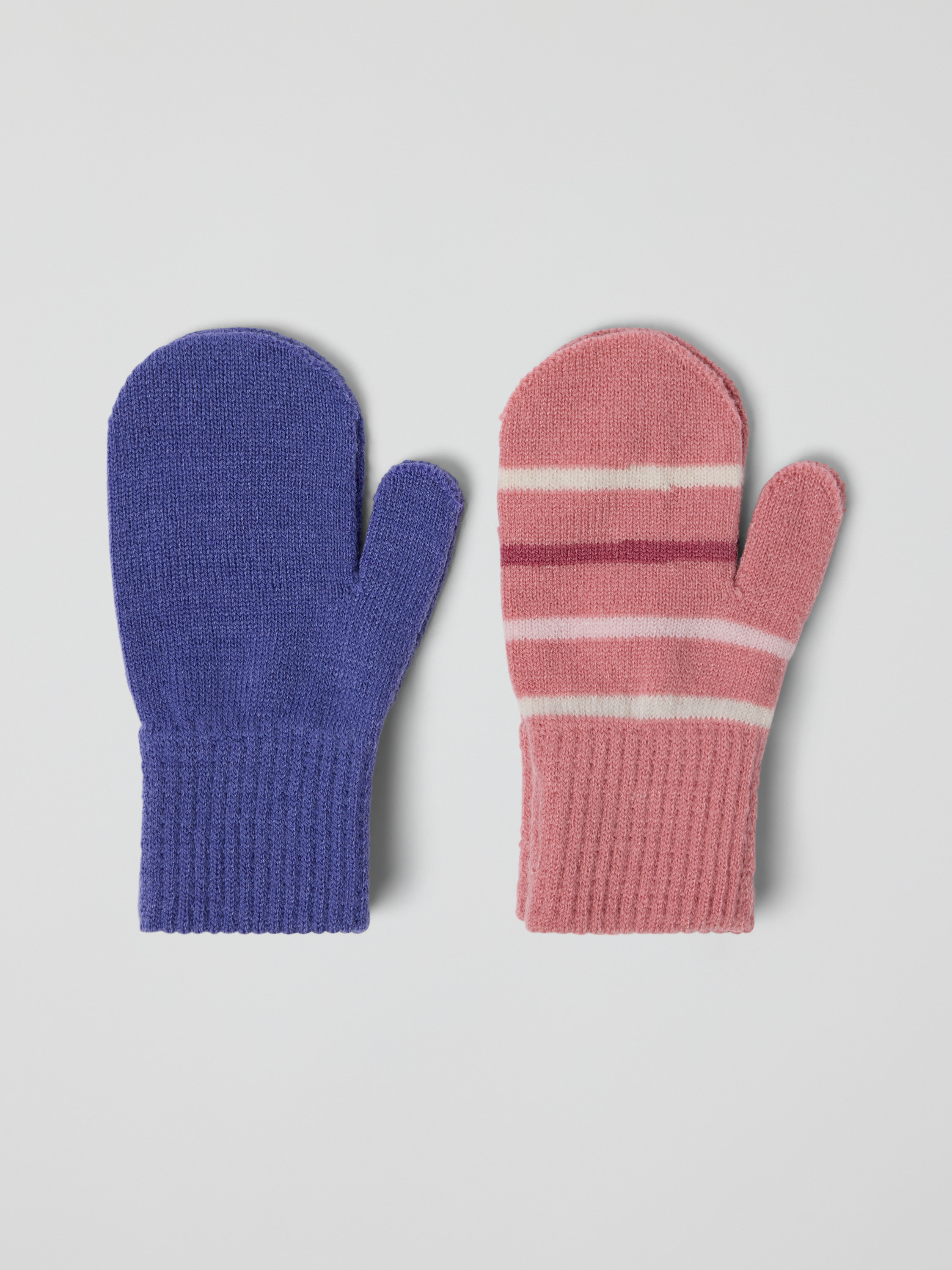 Stickade tumvantar 2-pack | barnklader - kollektioner - varvinter - accessoarer - vantar | BabyMode