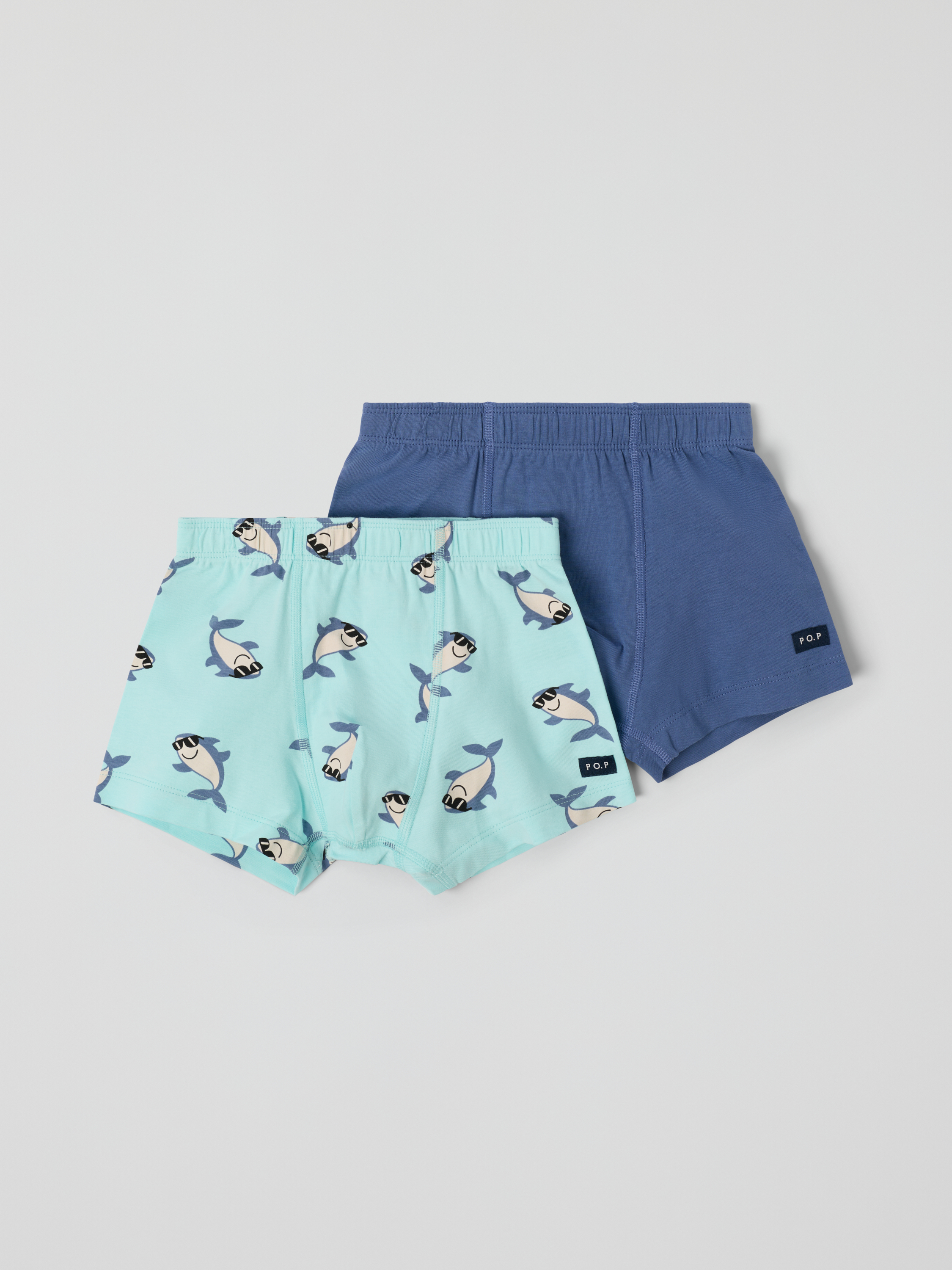 2-pack boxershorts | barnklader - underklader - kalsonger-trosor | BabyMode