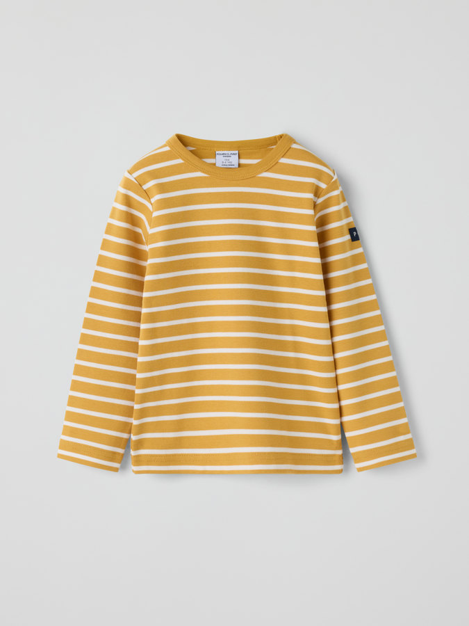 Långärmad t-shirt randig