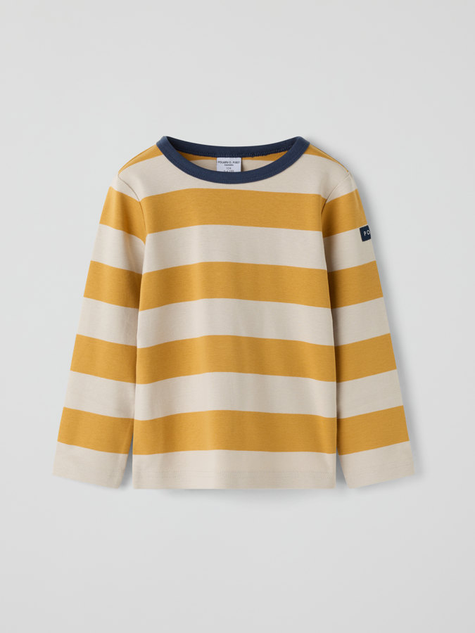 Långärmad t-shirt randig