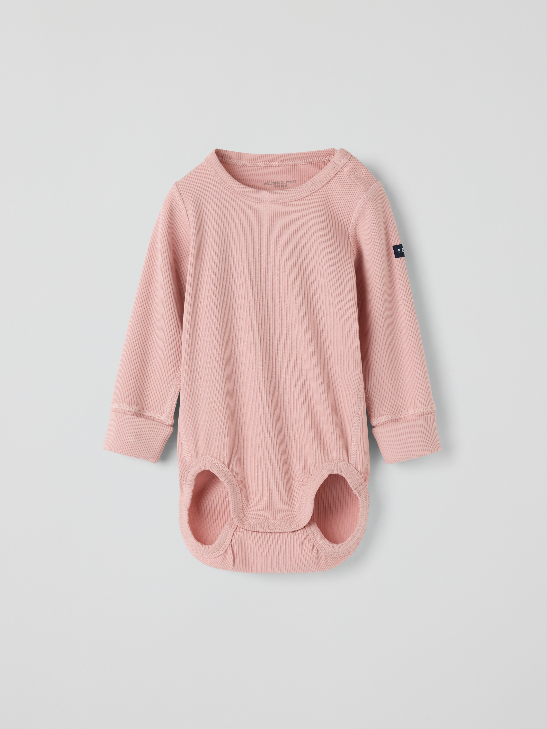 Förlängningsbar ribbad body | barnklader - klader - bodys | BabyMode