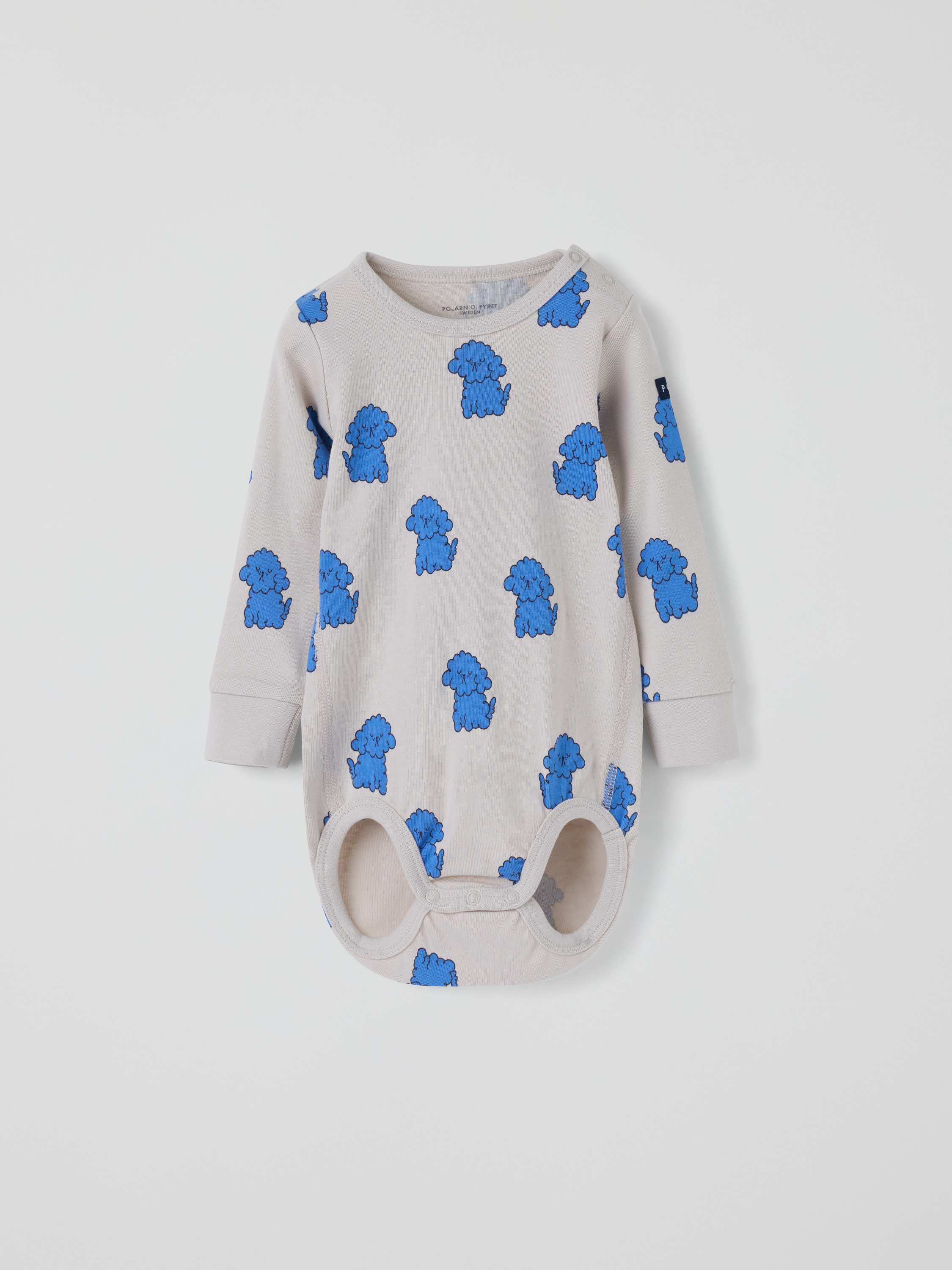 Långärmad body hundar | barnklader - klader - bodys | BabyMode