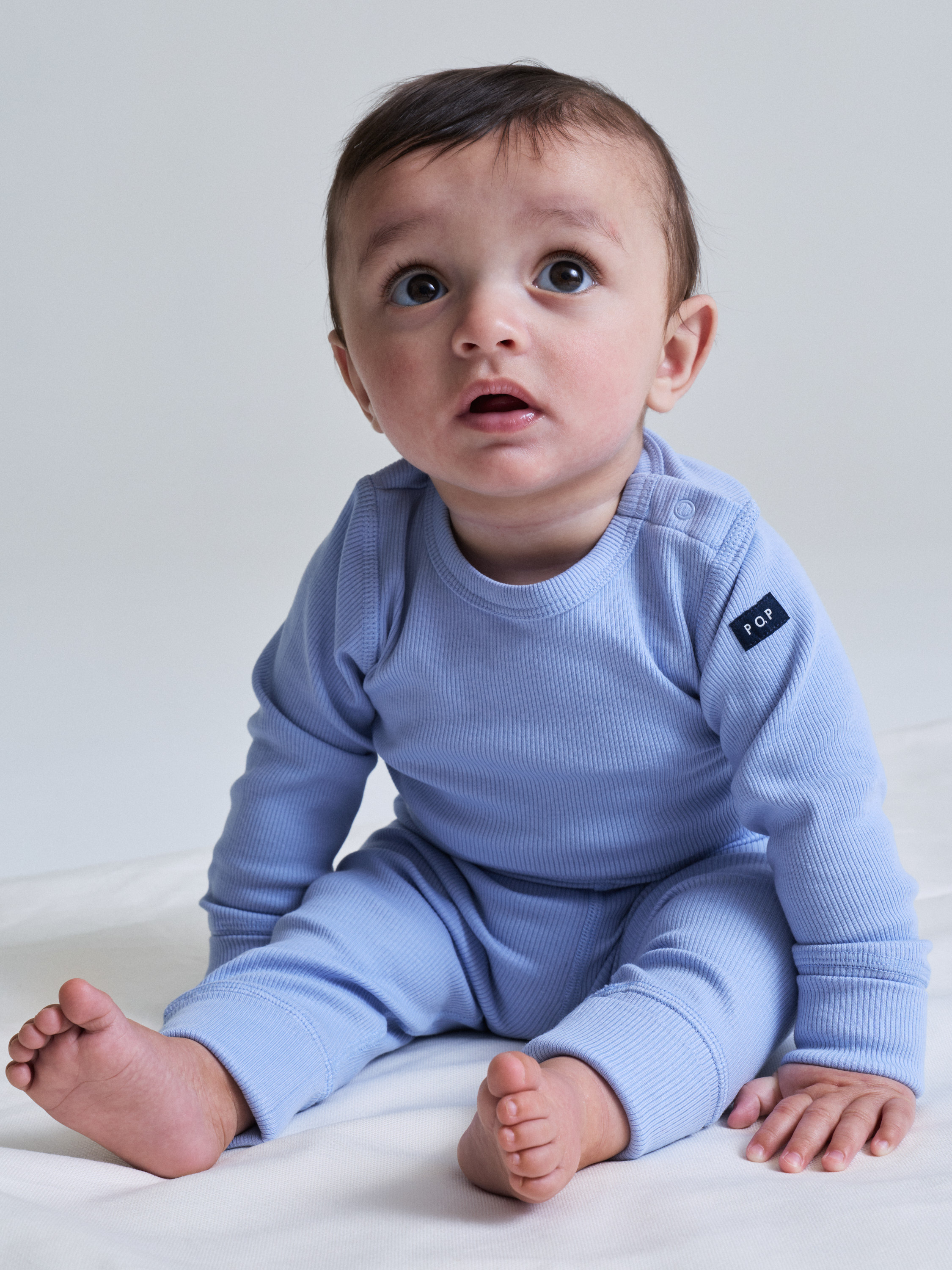 Förlängningsbar ribbad body | barnklader - klader - bodys | BabyMode