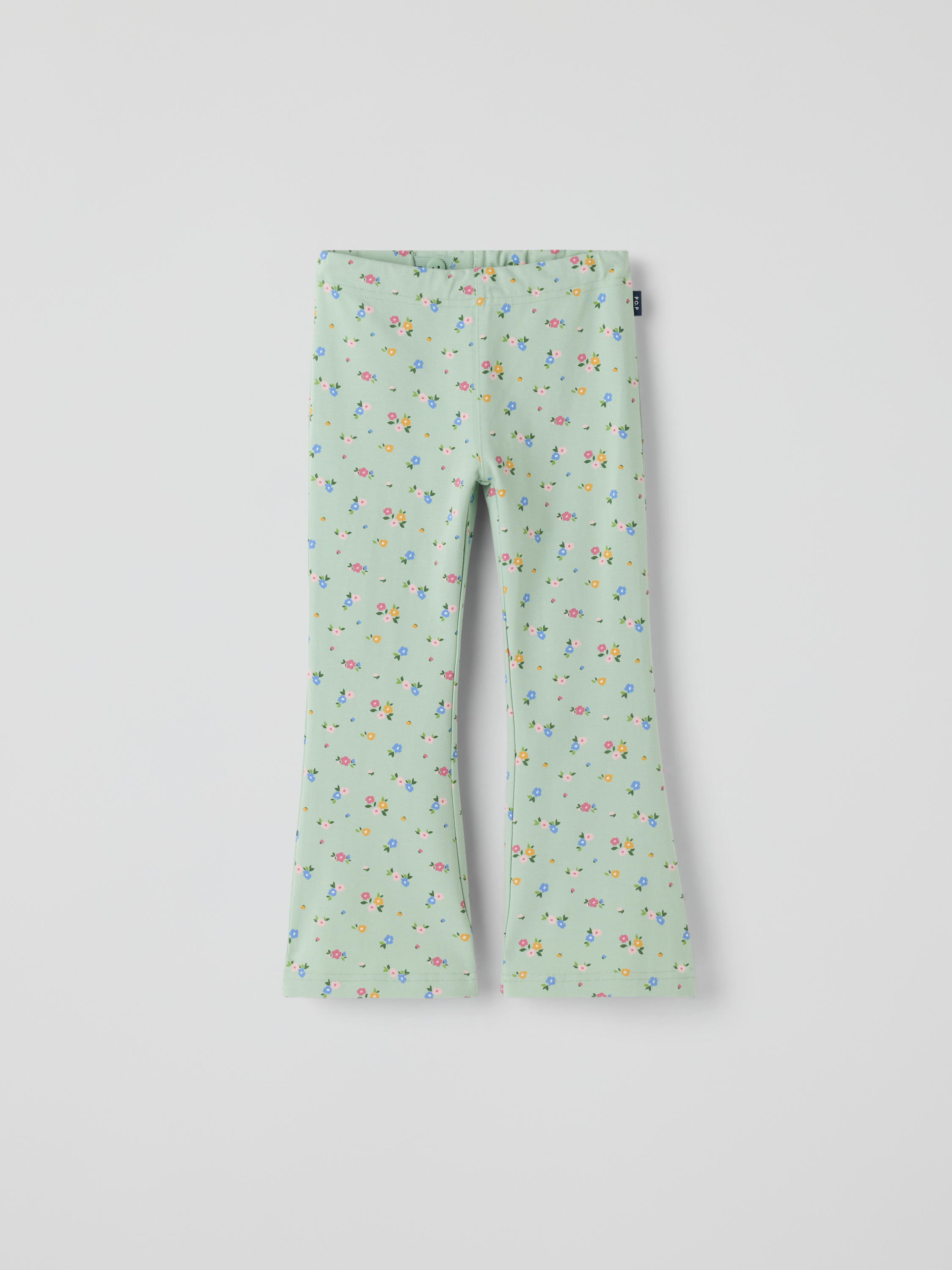 PLAY leggings utsvängda ben blommig | barnklader - klader - underdelar - leggings | BabyMode