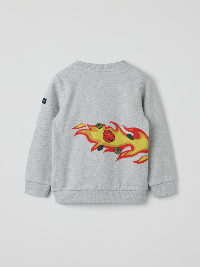 Sweatshirt pizza