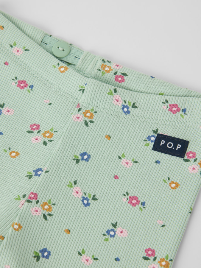 Leggings baby blommiga