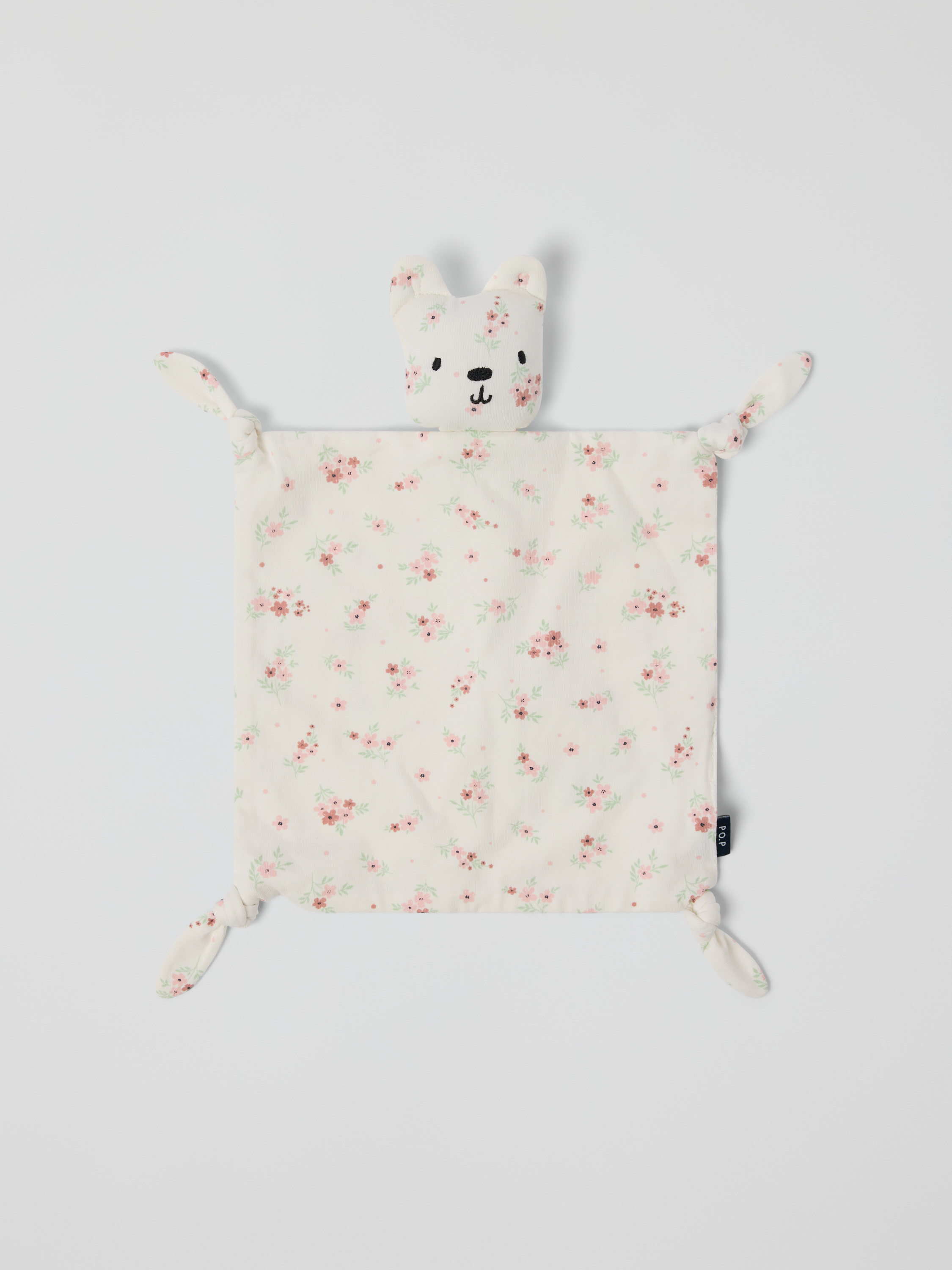Snuttefilt blommig | barnklader - nyfodd - nyfodd-sovprodukter - gosedjur | BabyMode