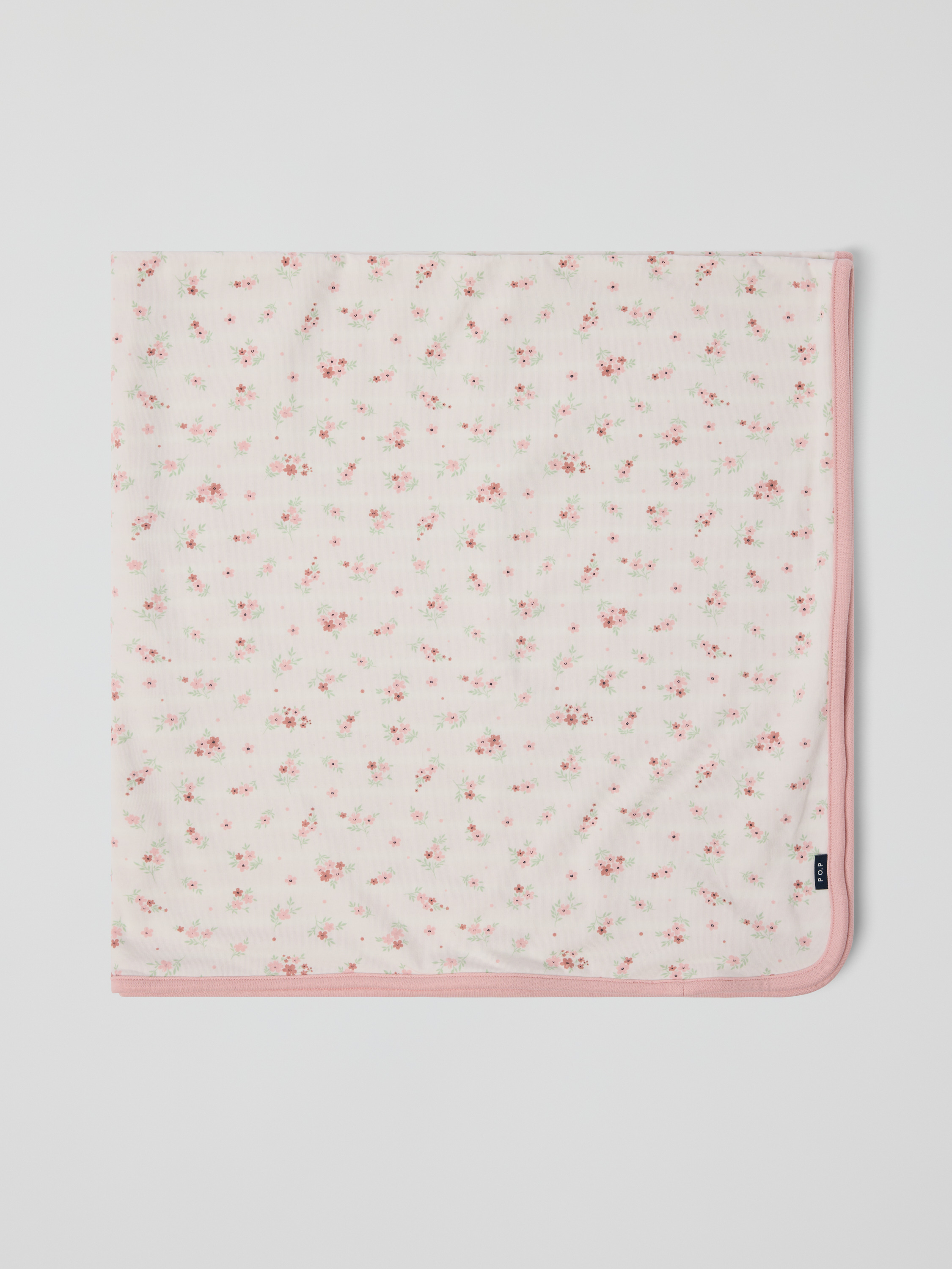 Filt blommig | barnklader - nyfodd - nyfodd-sovprodukter - babyfiltar | BabyMode