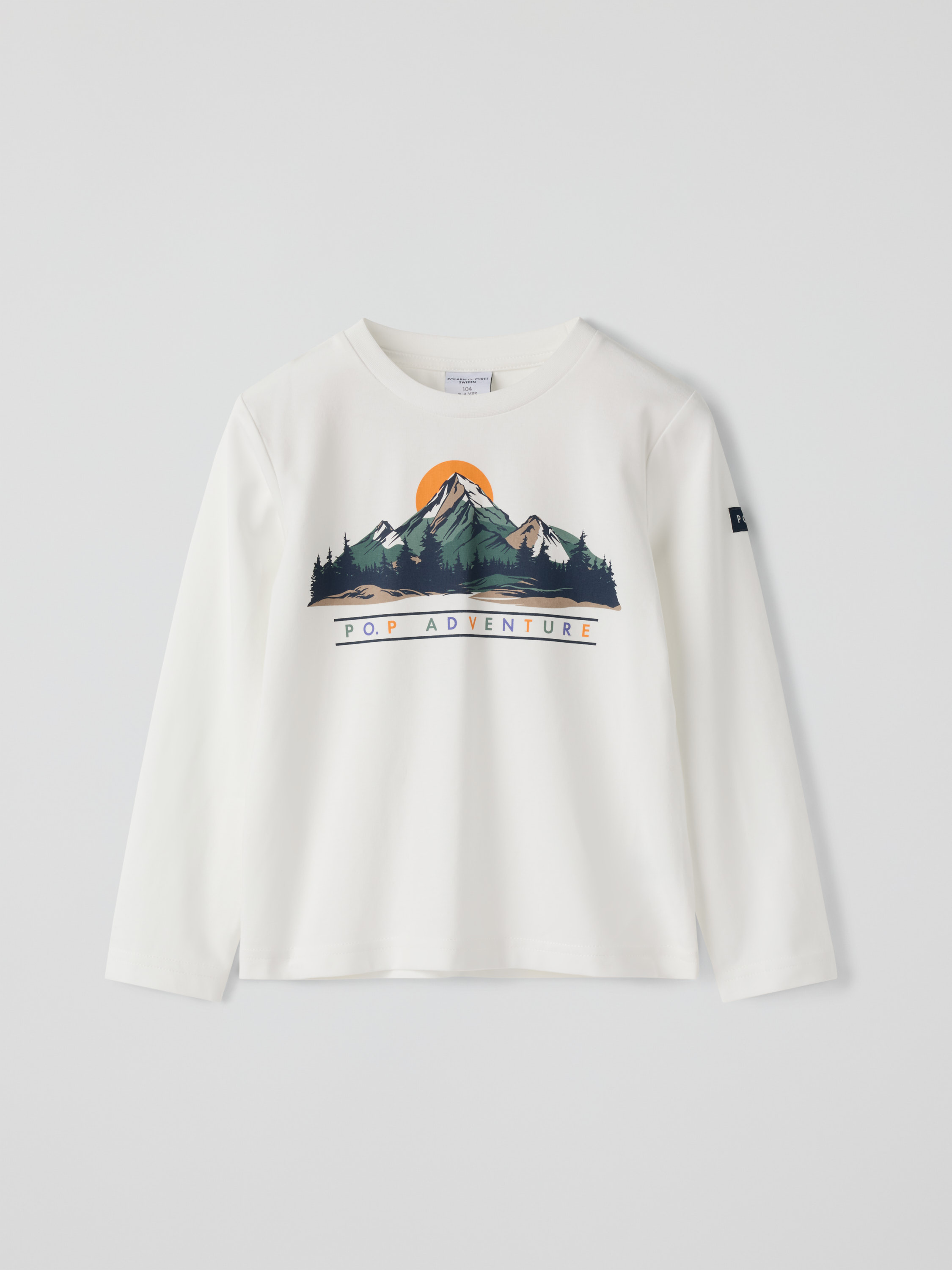 Långärmad t-shirt printad