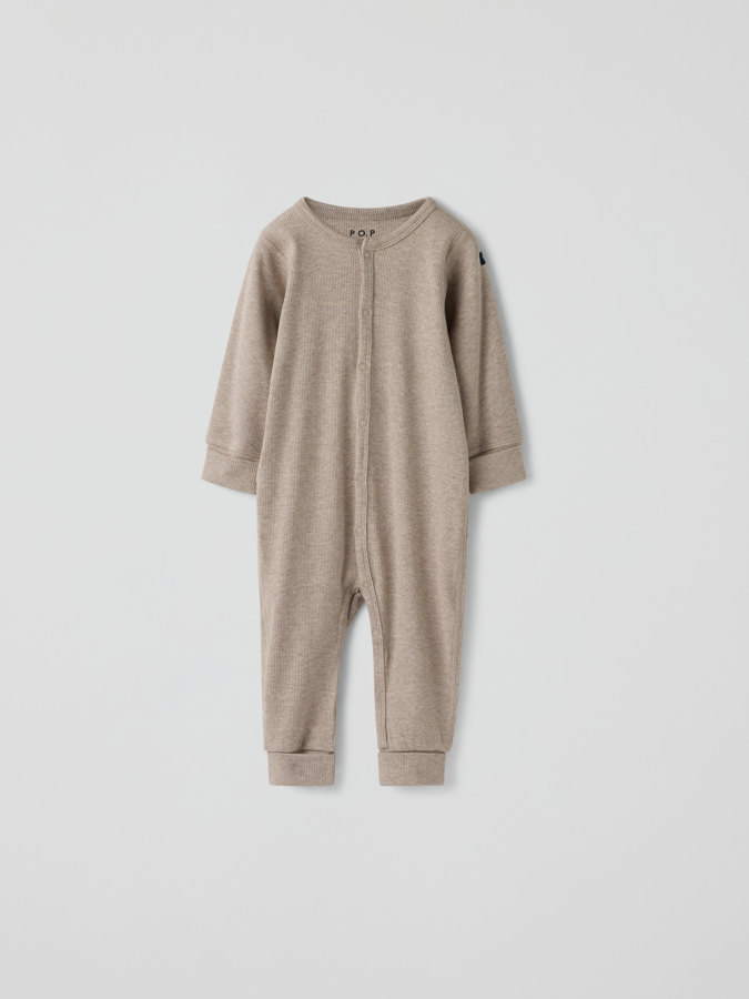 Pyjamasoverall enfärgad Pyjamasoverall enfärgad
