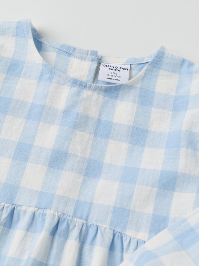 Rutig blus barn