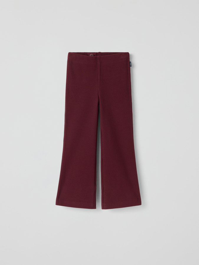 Ribbade leggings utsvängda ben Ribbade leggings utsvängda ben