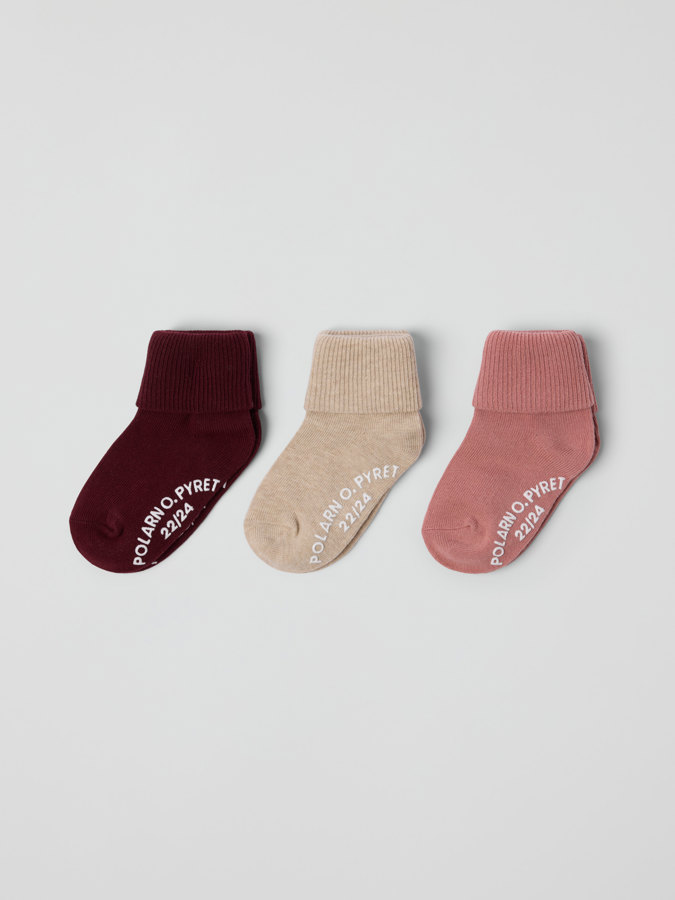 3-pack halkstrumpor