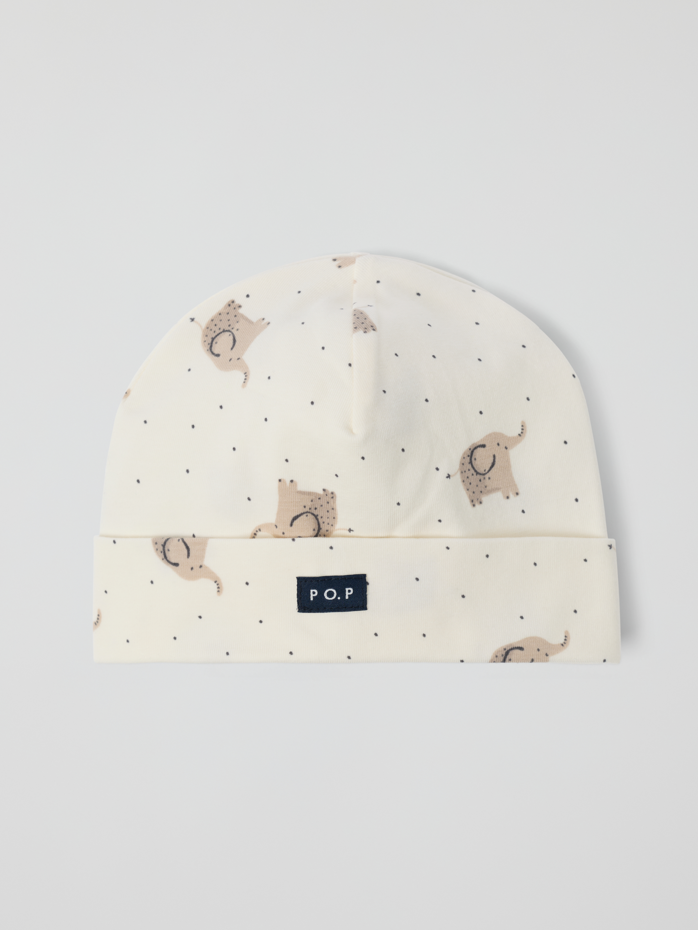 Trikåmössa elefanter | barnklader - kollektioner - varvinter - accessoarer - mossor | BabyMode