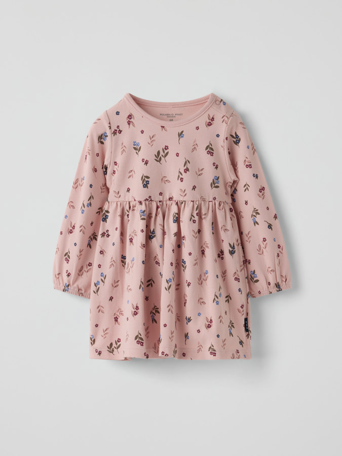 Blommig klänning baby