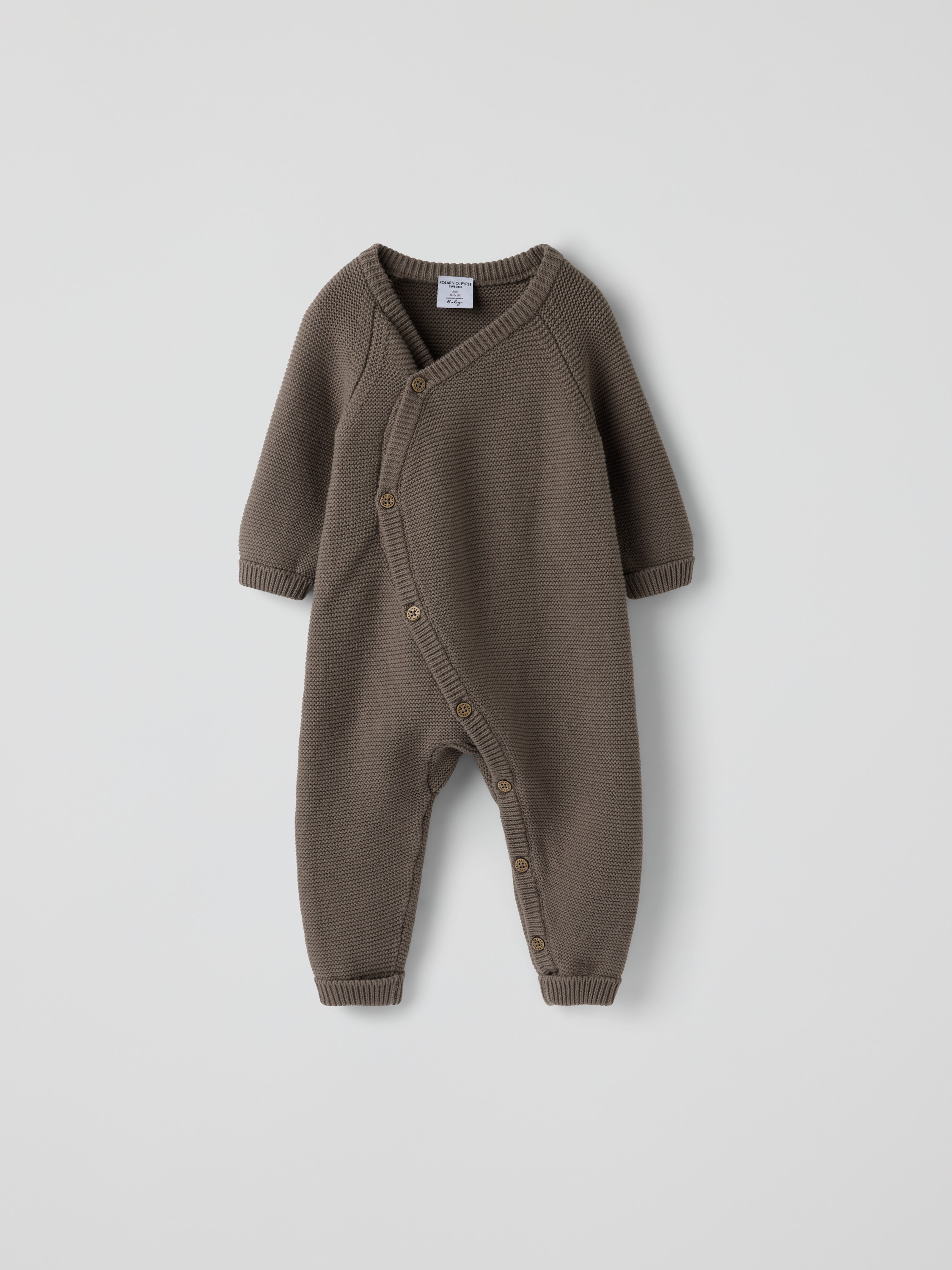 Stickad overall | barnklader - klader - sparkdrakt-overall | BabyMode