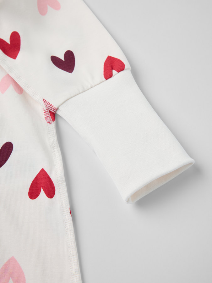 Pyjamasoverall hjärtan Pyjamasoverall hjärtan