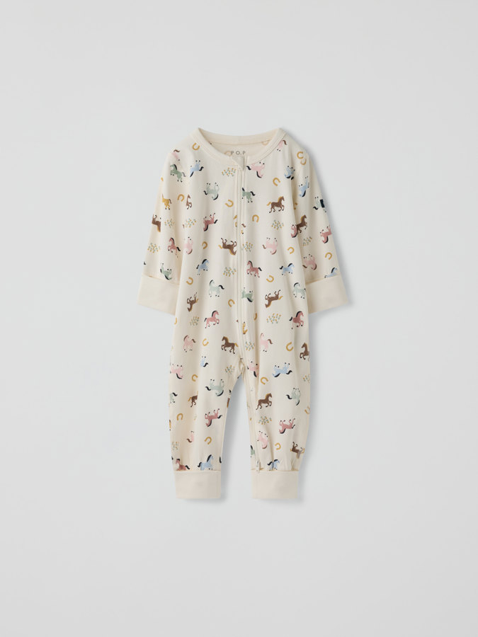 Pyjamasoverall hästar Pyjamasoverall hästar