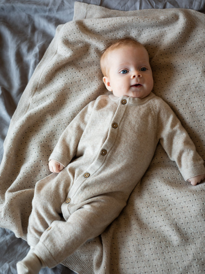 Stickad filt Kashmir Stickad filt Kashmir