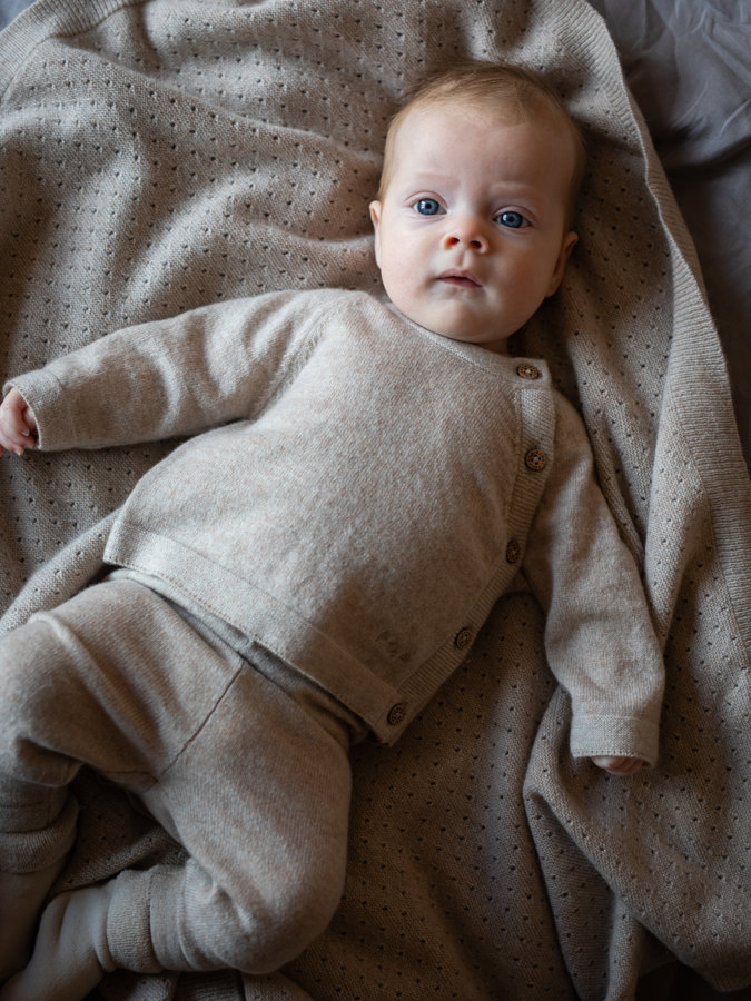 Stickad byxa Kashmir