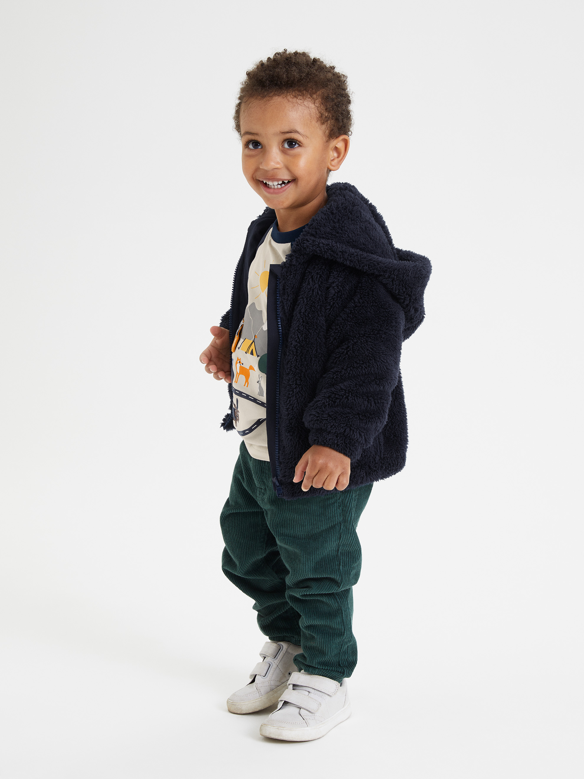 Hoodie pile | barnklader | BabyMode