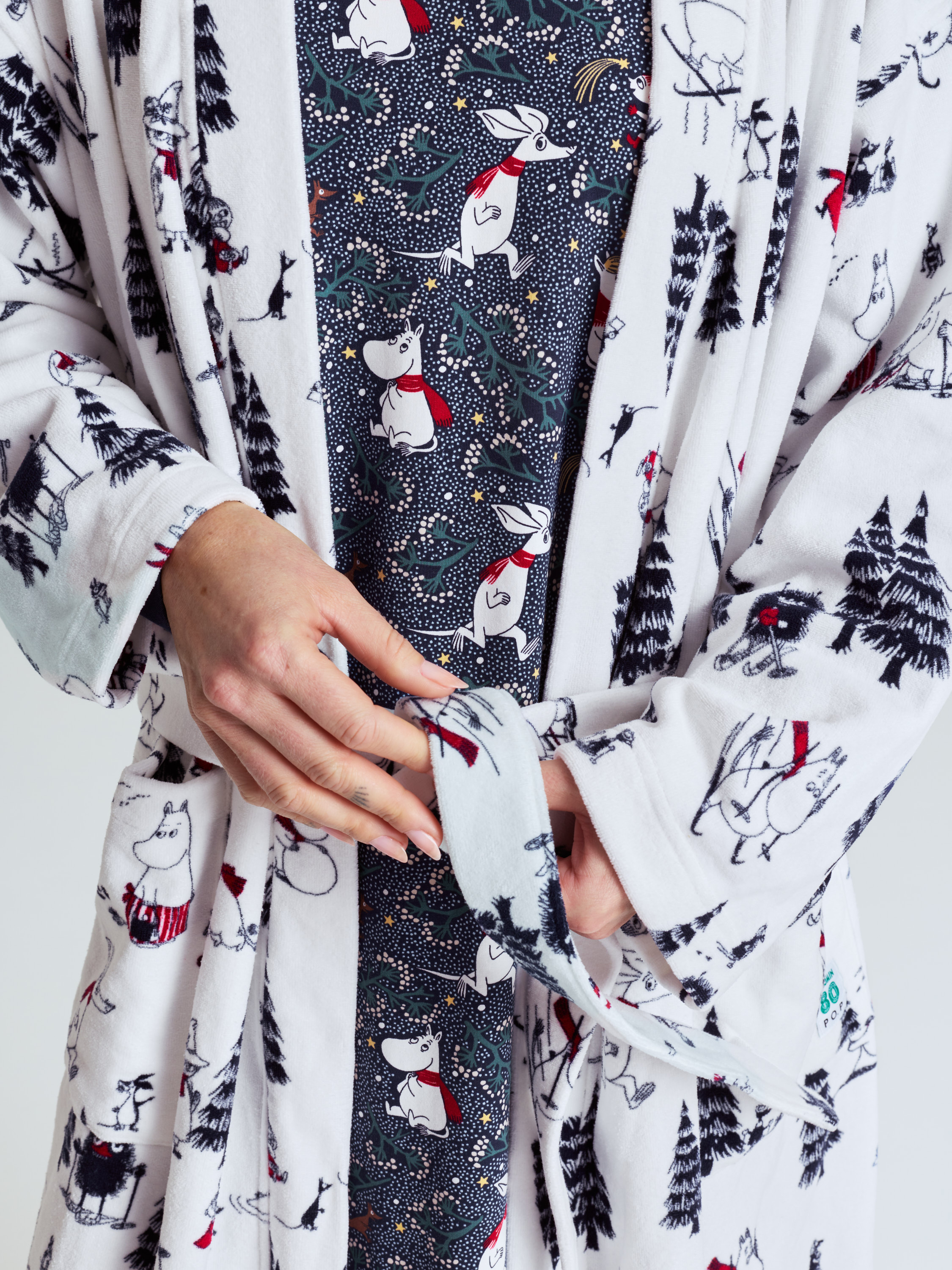 Morgonrock vuxen Mumin | barnklader - pyjamas-nattlinnen - morgonrockar | BabyMode